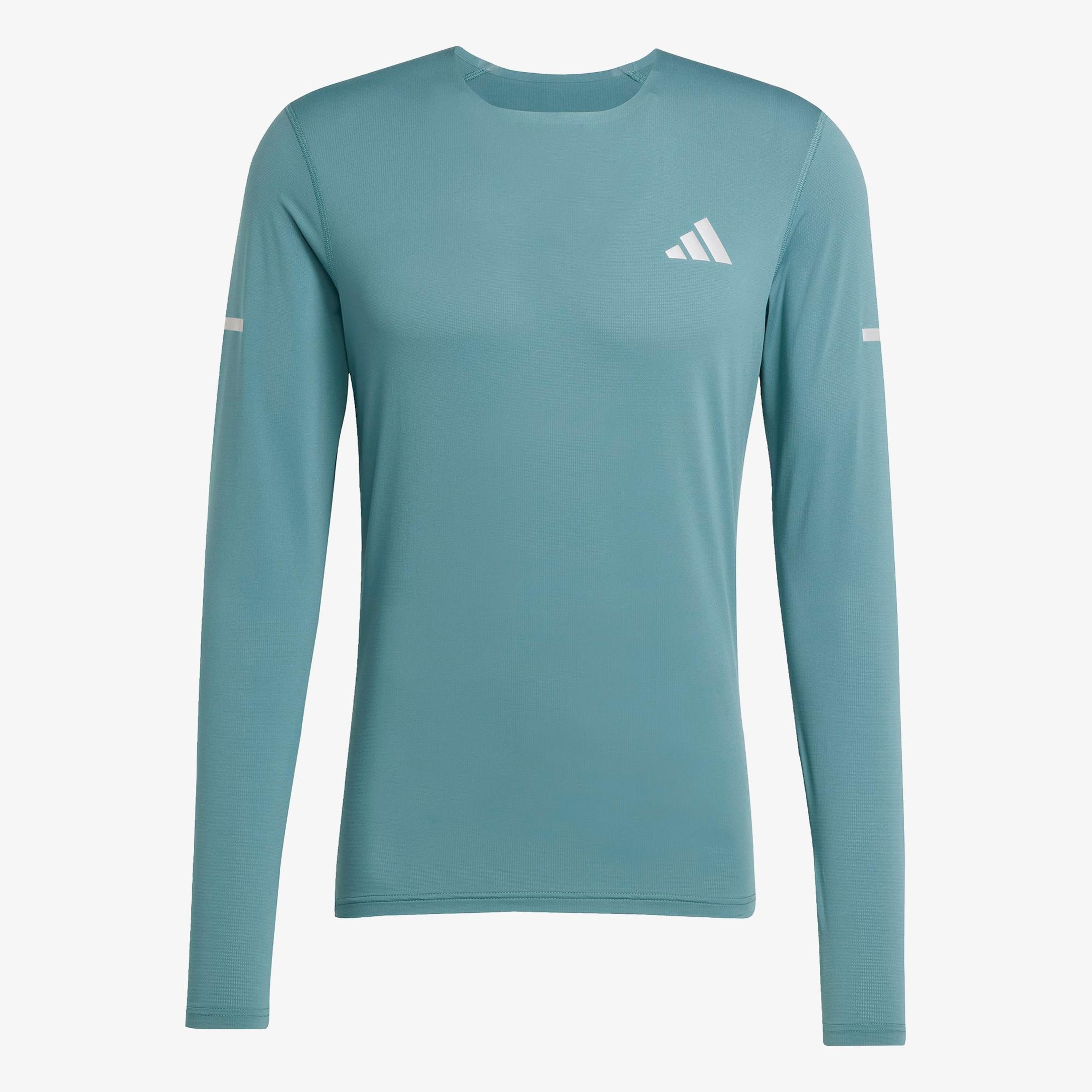 adidas Adi365 Running Climacool+ Erkek Yeşil Koşu Sweatshirt