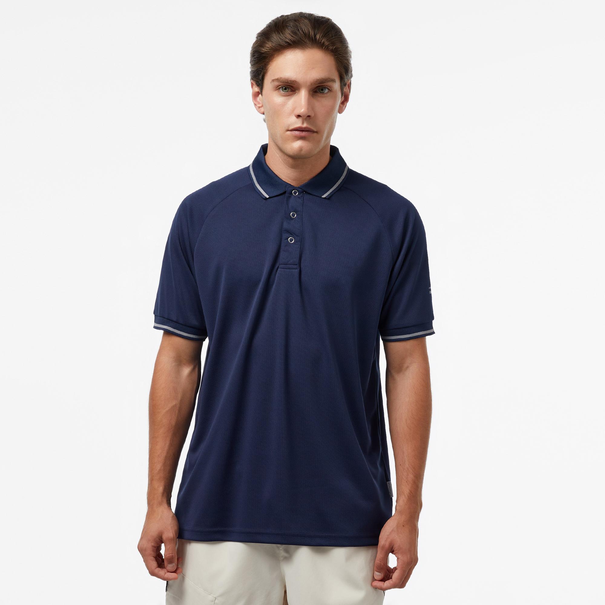 Trespass Erkek Lacivert Günlük Polo T-Shirt