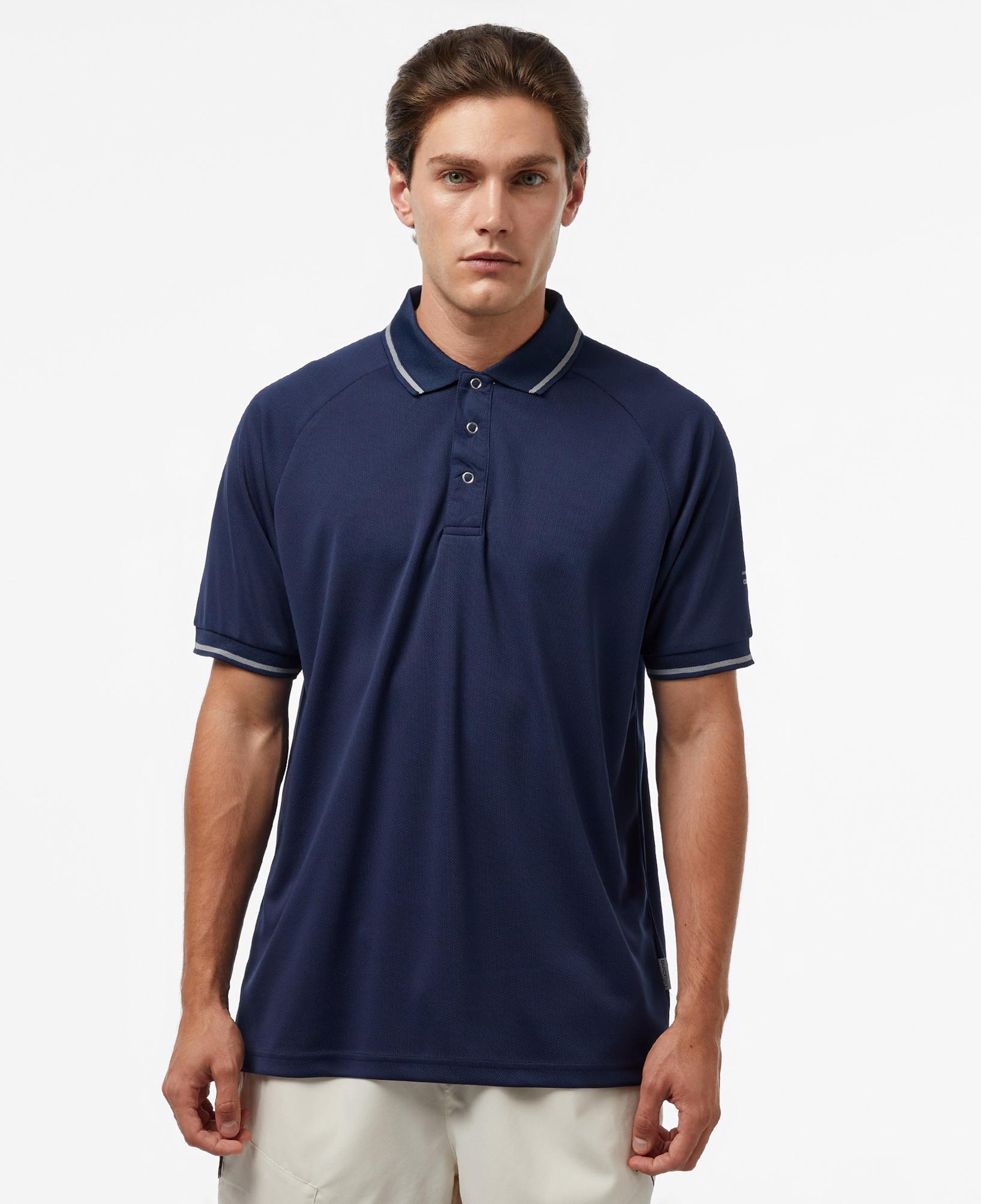 Trespass Erkek Lacivert Günlük Polo T-Shirt