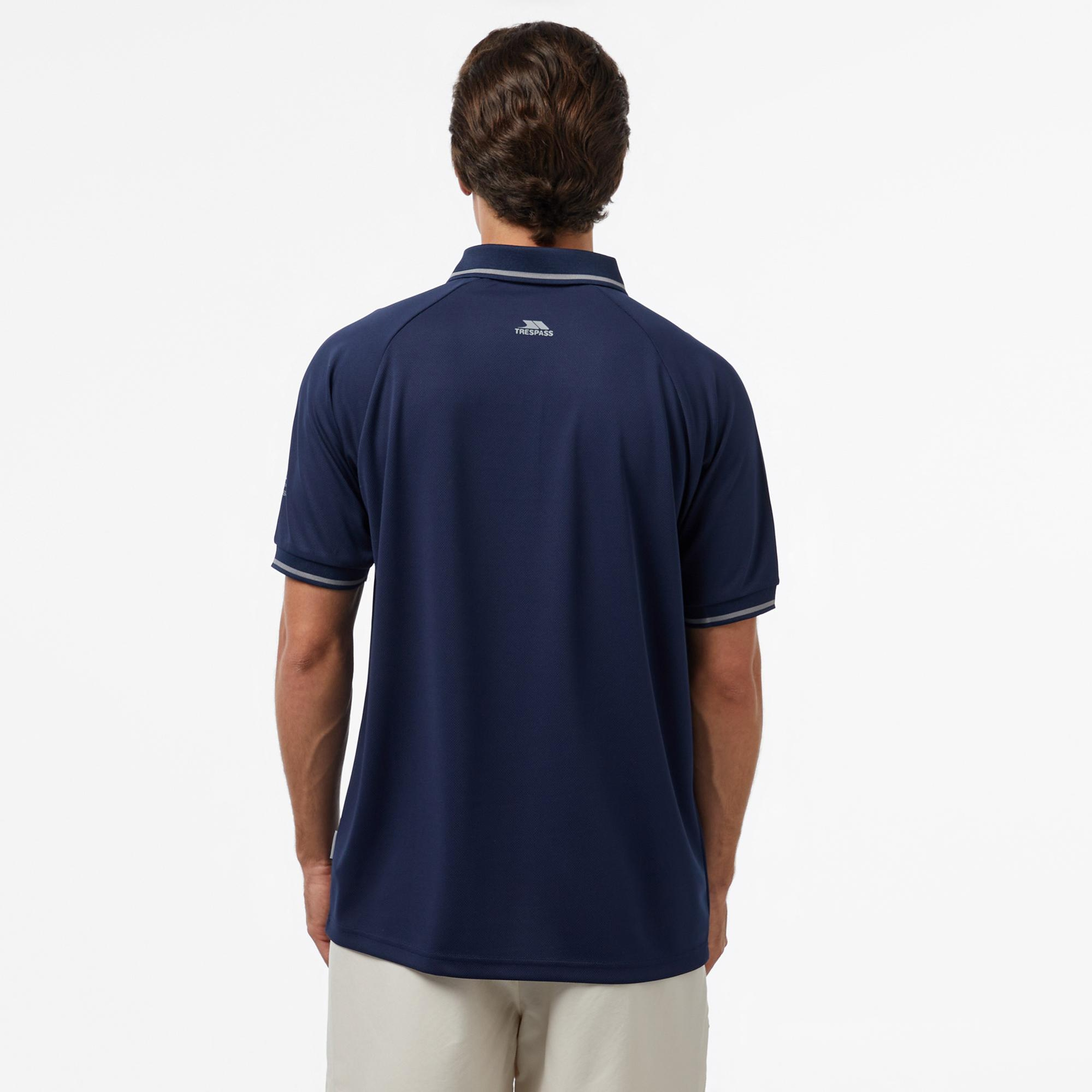 Trespass Erkek Lacivert Günlük Polo T-Shirt