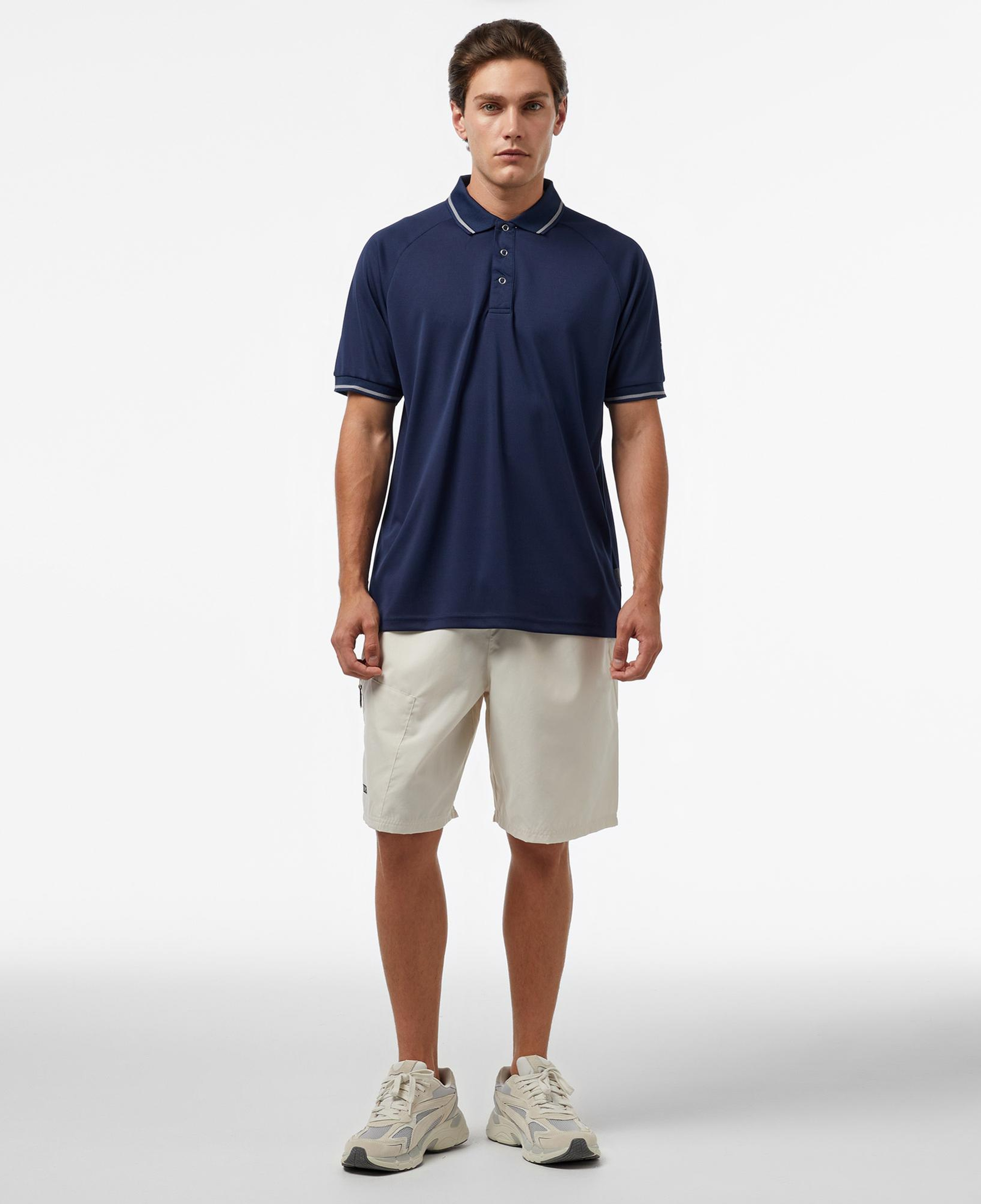 Trespass Erkek Lacivert Günlük Polo T-Shirt