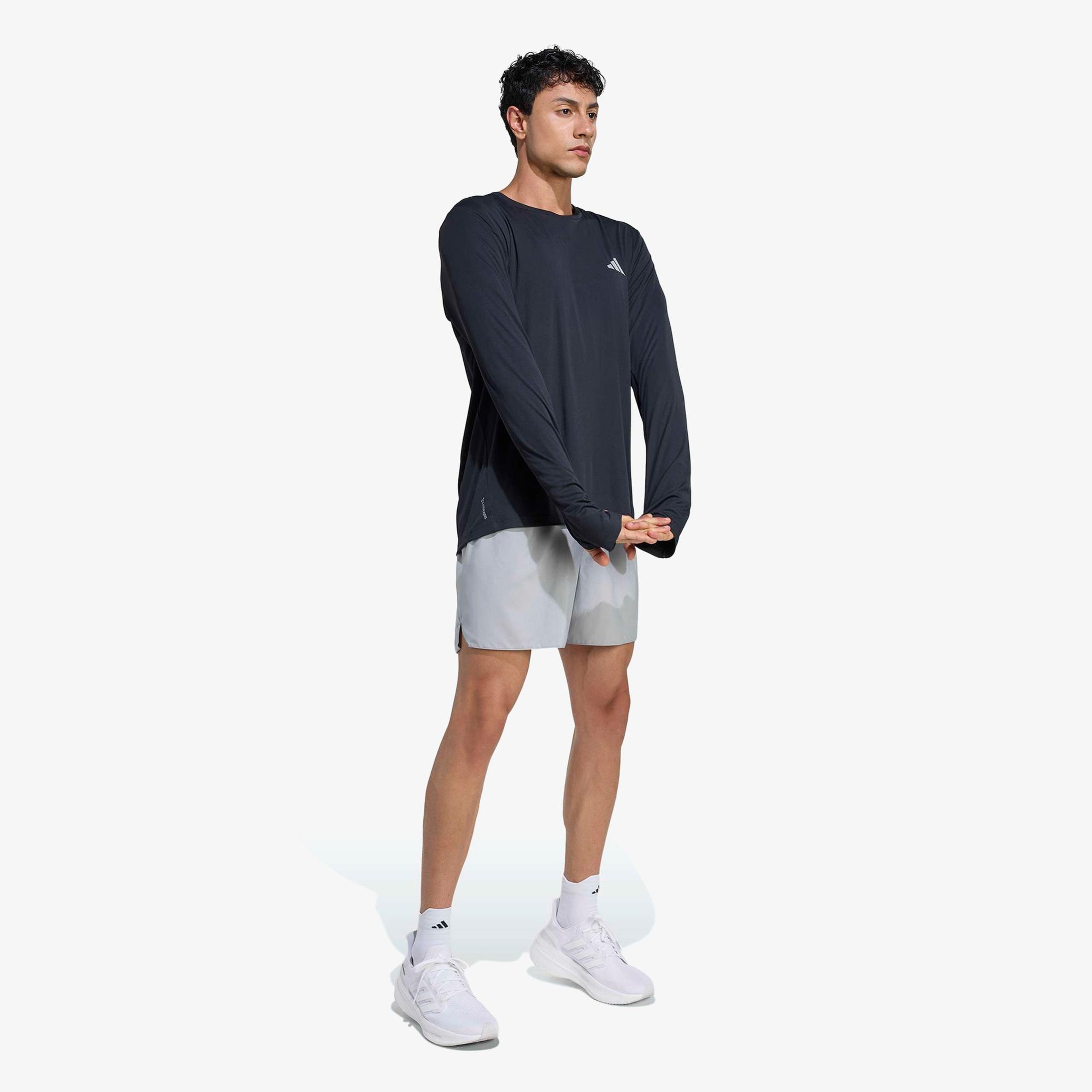 adidas Adi365 Running Essentials Erkek Siyah Koşu Sweatshirt