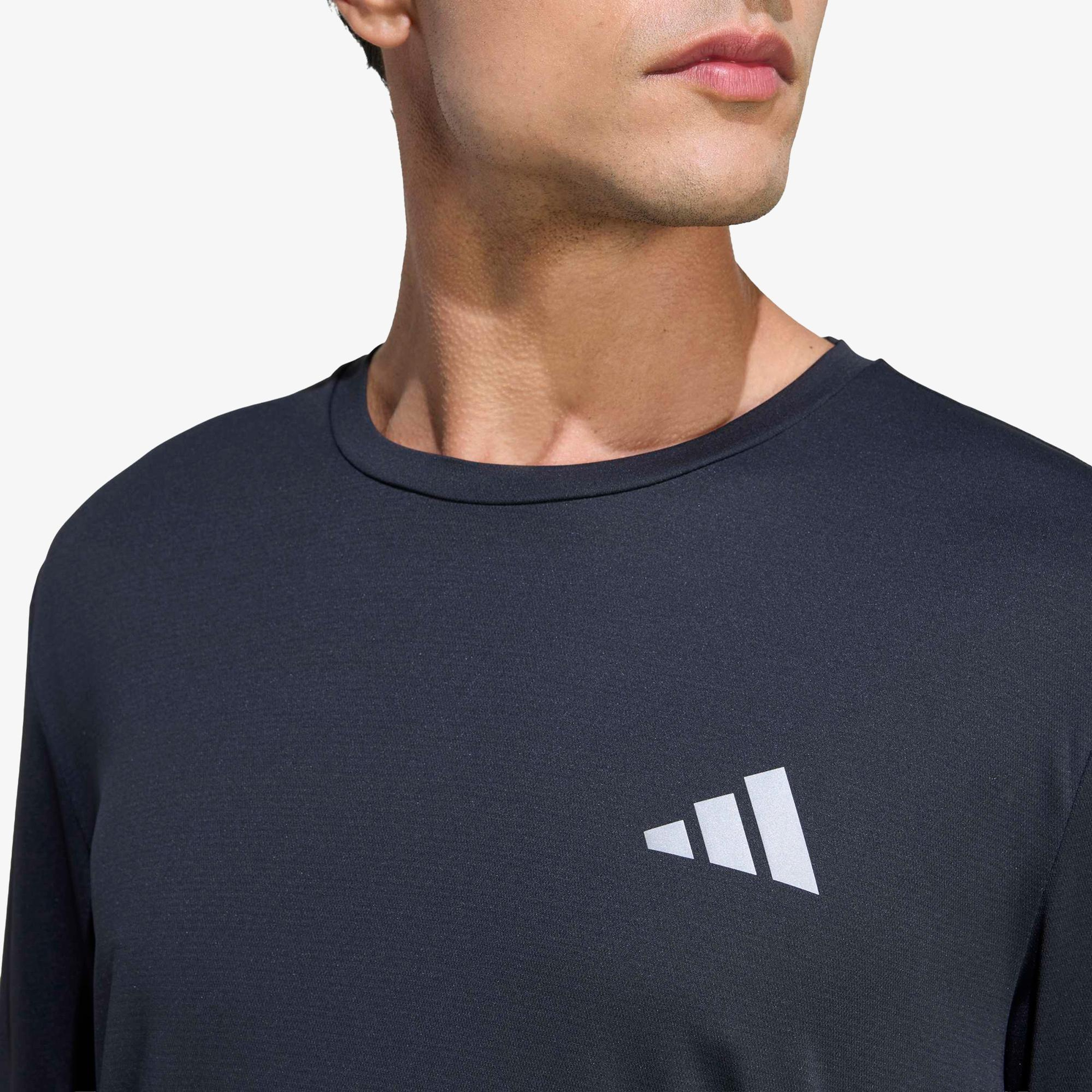 adidas Adi365 Running Essentials Erkek Siyah Koşu Sweatshirt
