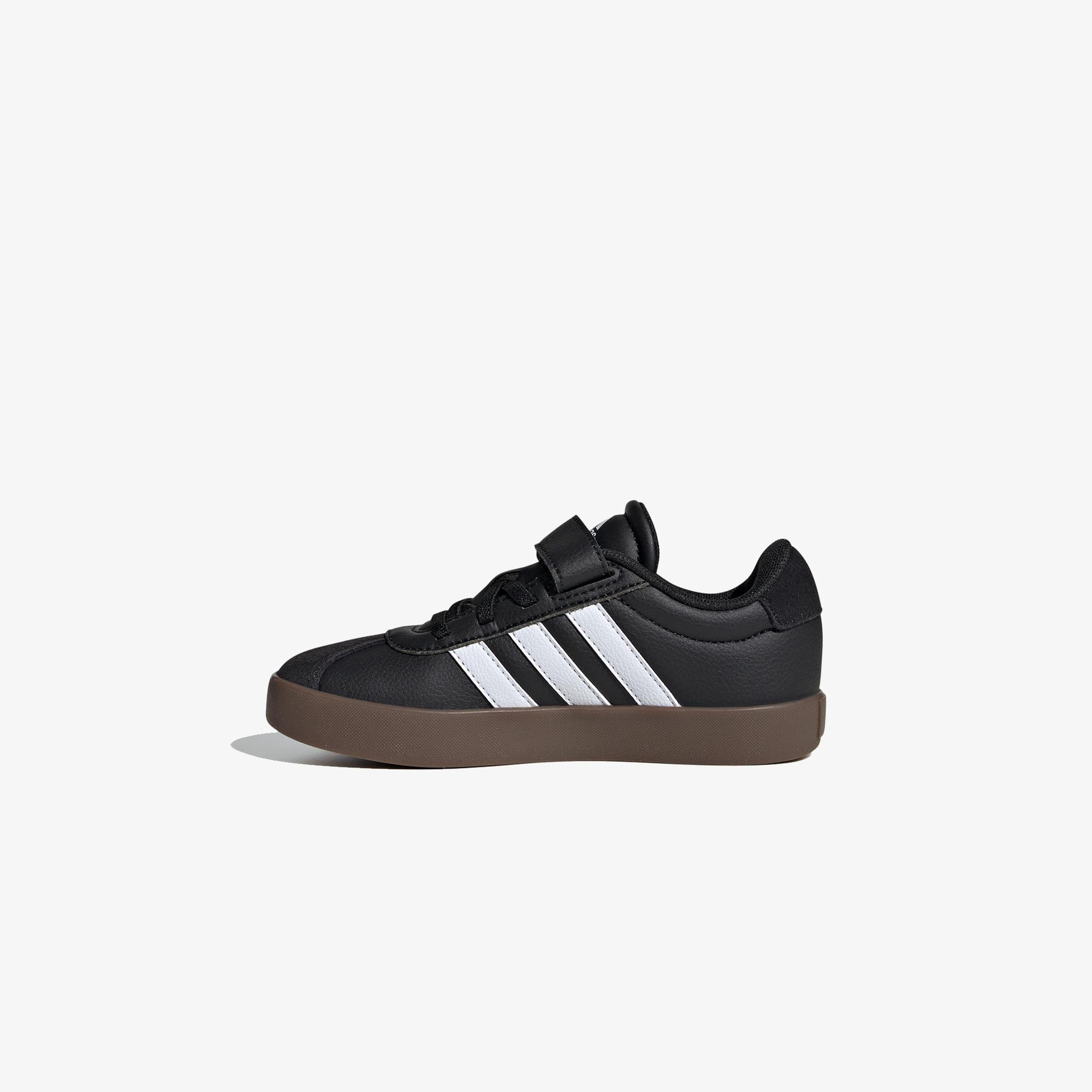 adidas VL Court 3.0 Skateboarding Çocuk Siyah Spor Ayakkabı