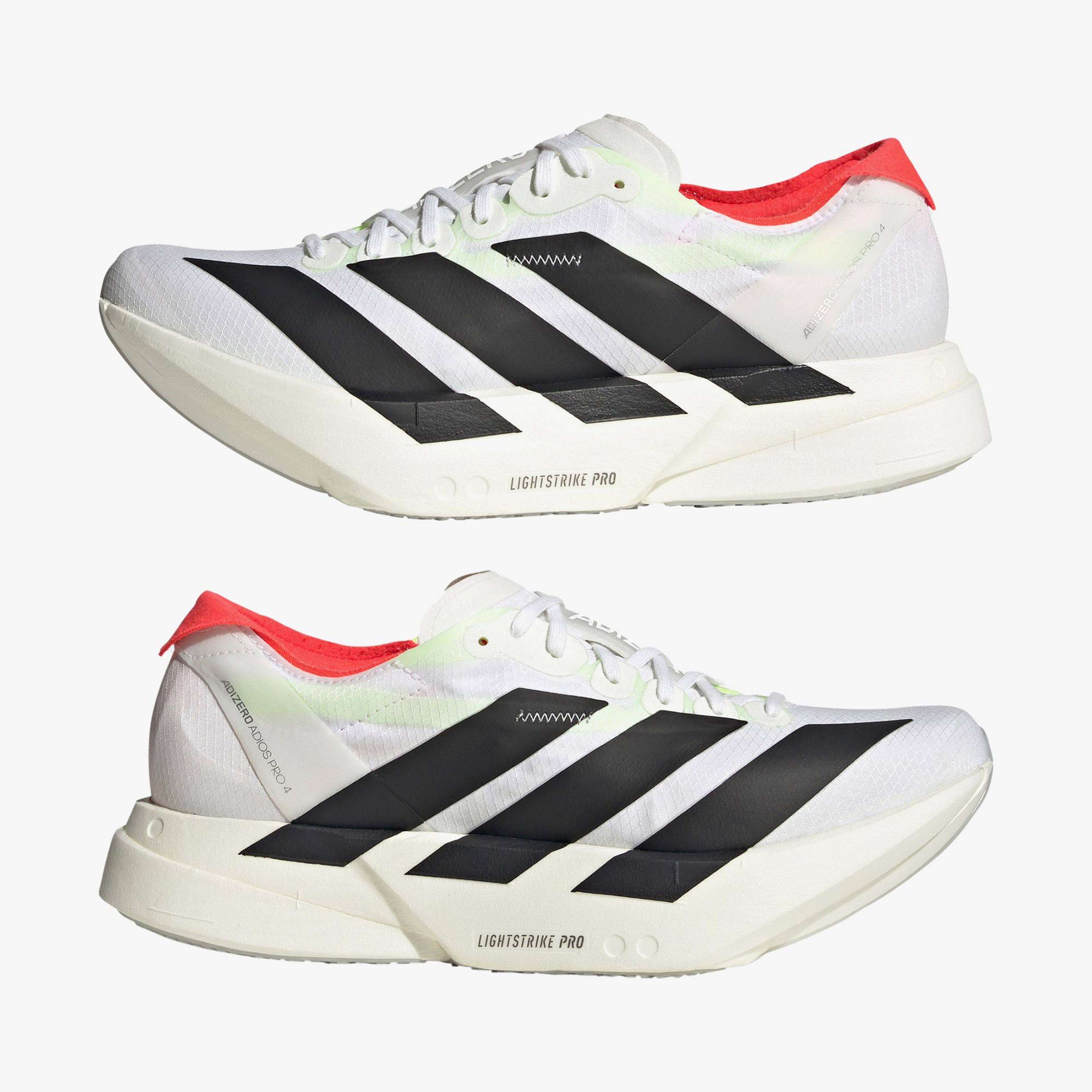 adidas Adizero Adios Pro 4 Kadın Beyaz Koşu Ayakkabısı
