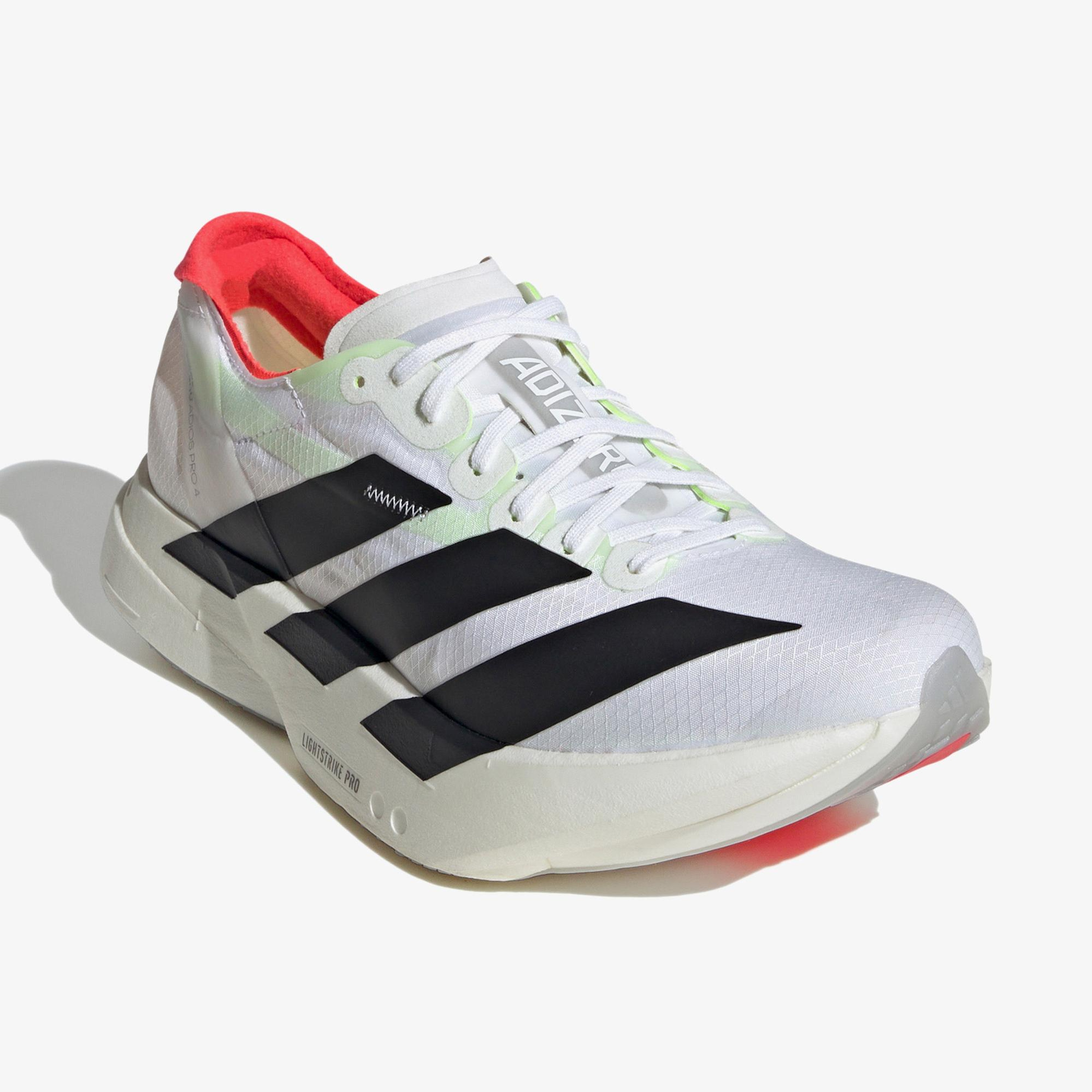 adidas Adizero Adios Pro 4 Kadın Beyaz Koşu Ayakkabısı