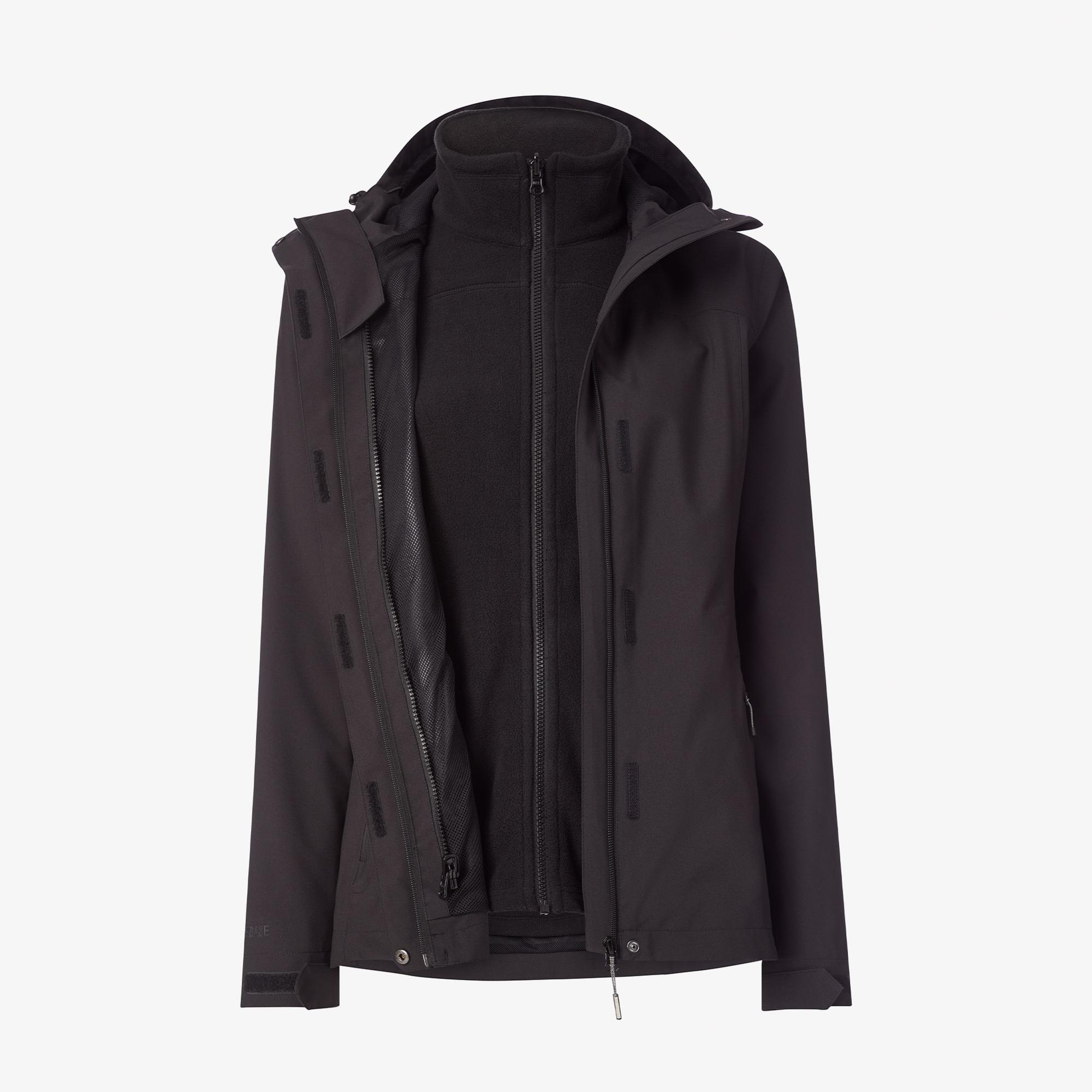 McKinley Terang 3:1 II Kadın Kadın Siyah Outdoor Mont