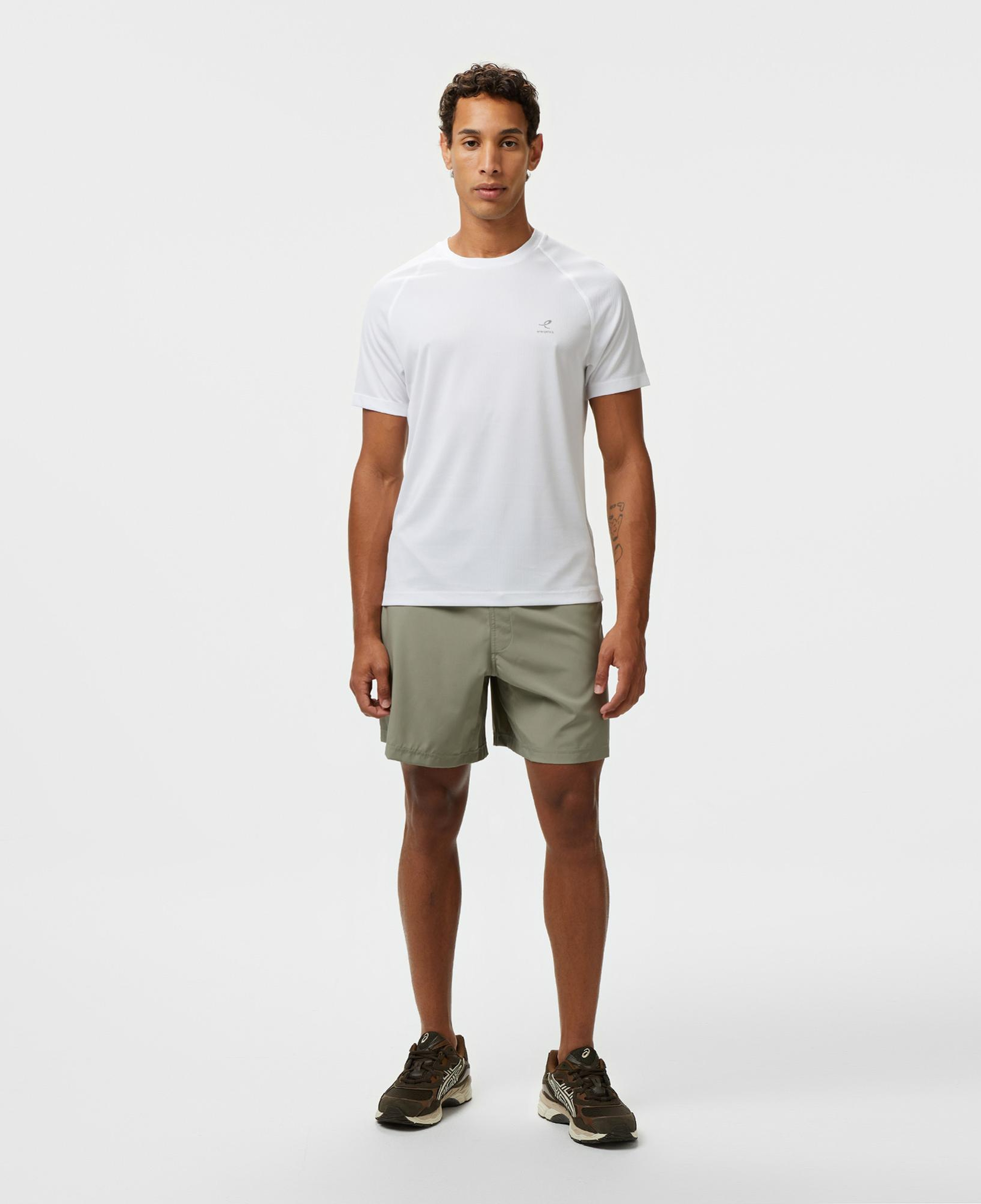 Energetics Martin Ss Erkek Beyaz Koşu T-Shirt