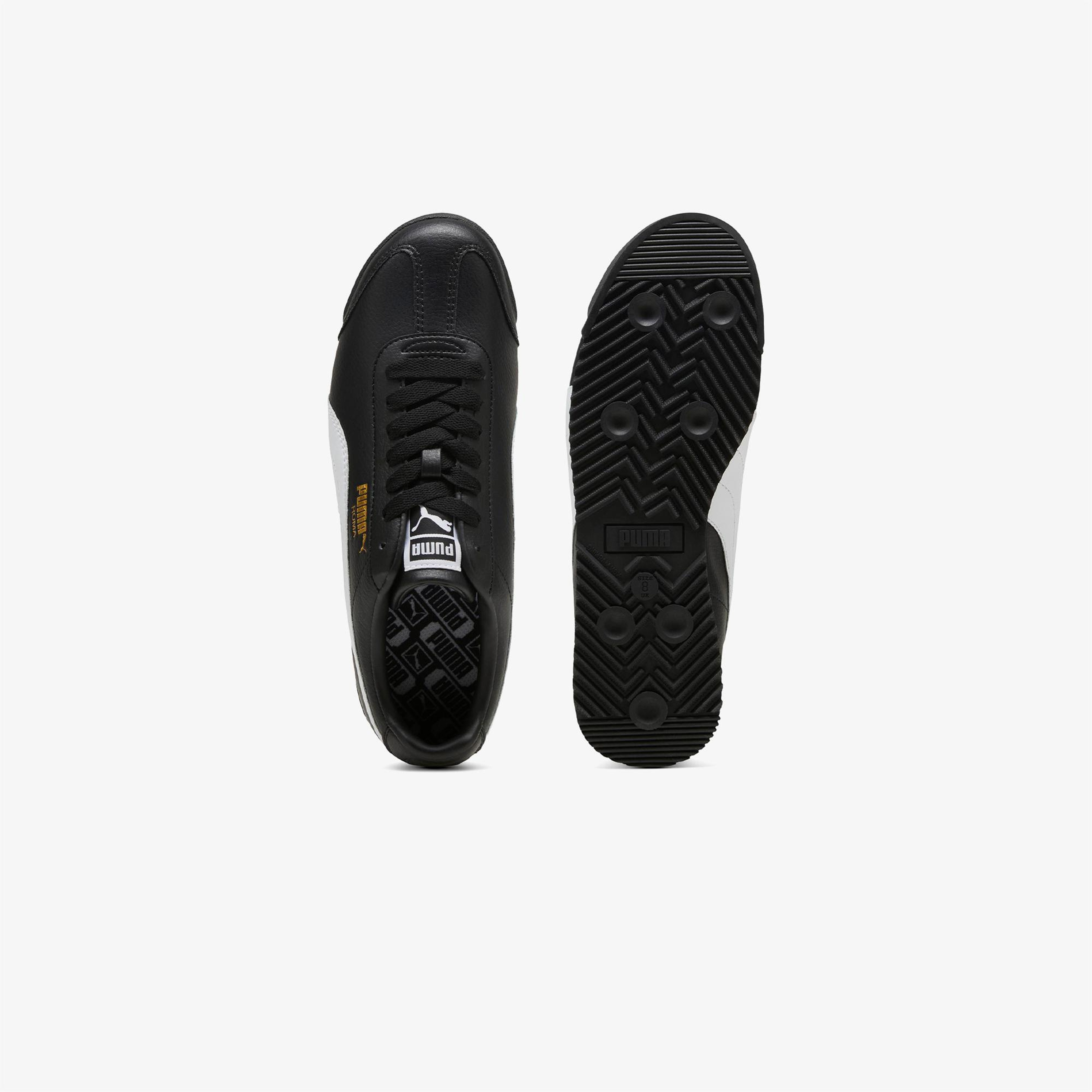 Puma Roma 24 Standard Unisex Siyah Spor Ayakkabı