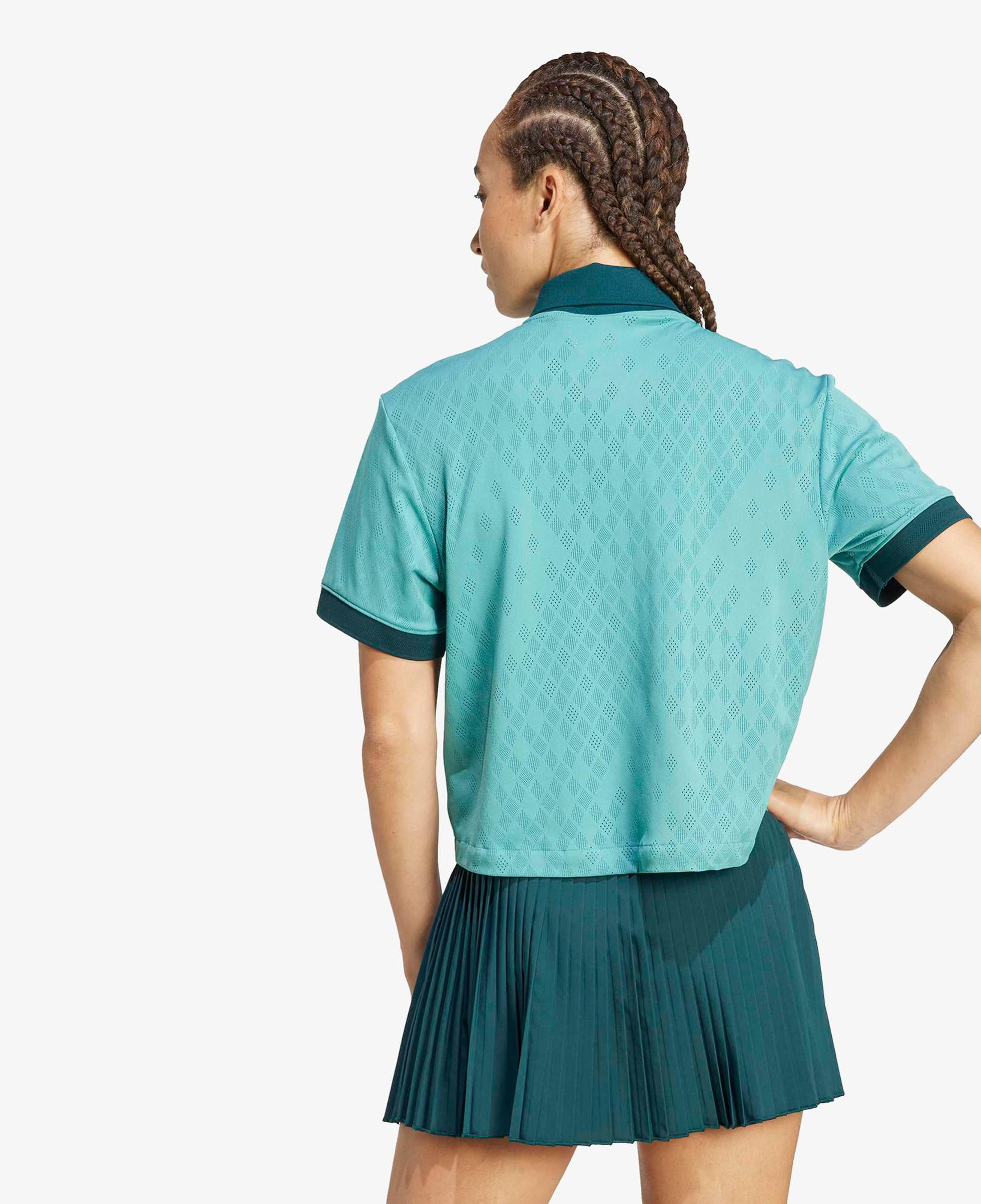 adidas Tennis Pro Climacool Kadın Yeşil Tenis Polo