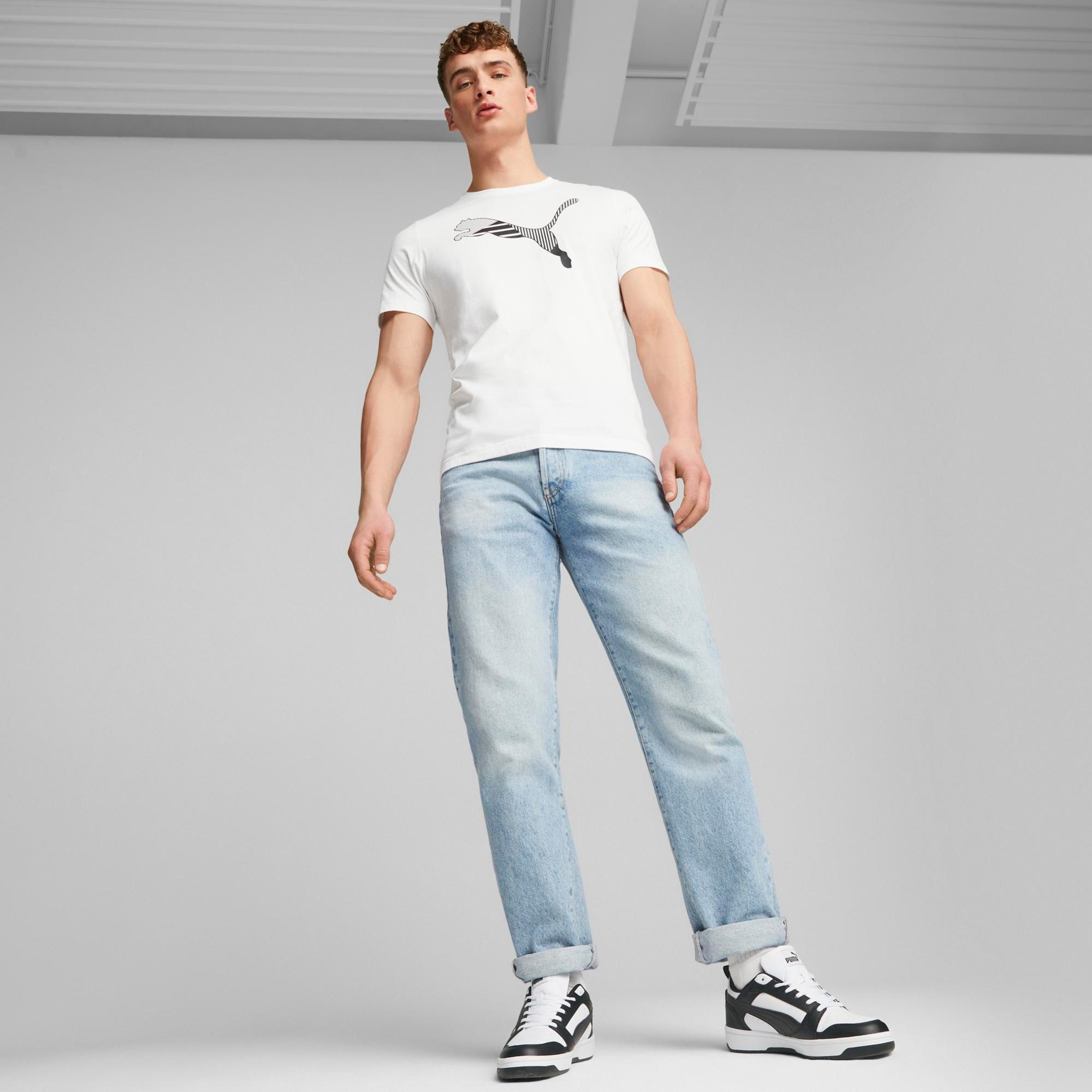 Puma Rebound V6 Low Tdp Unisex Beyaz Spor Ayakkabı