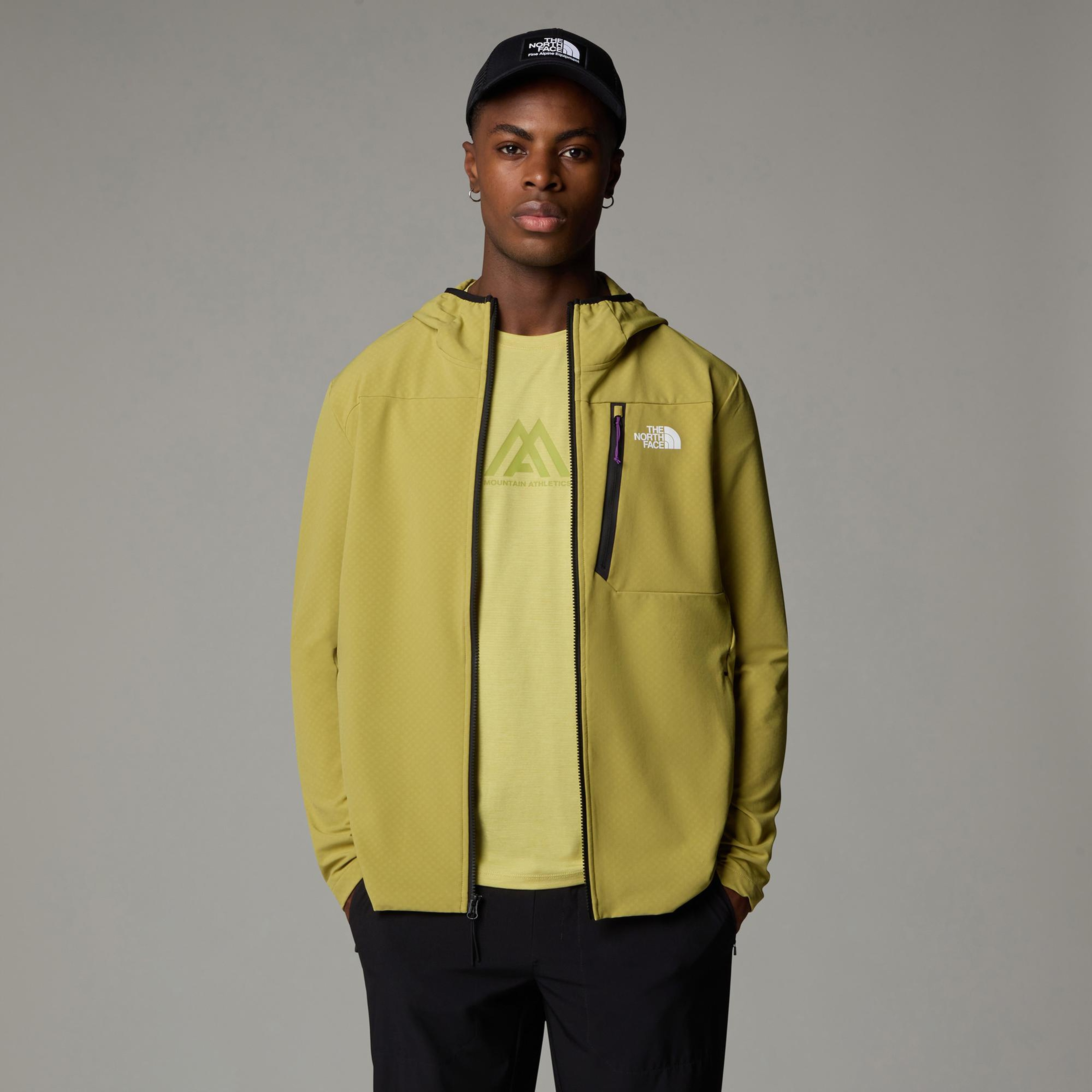 The North Face Ma Softshell Erkek Yeşil Outdoor Ceket