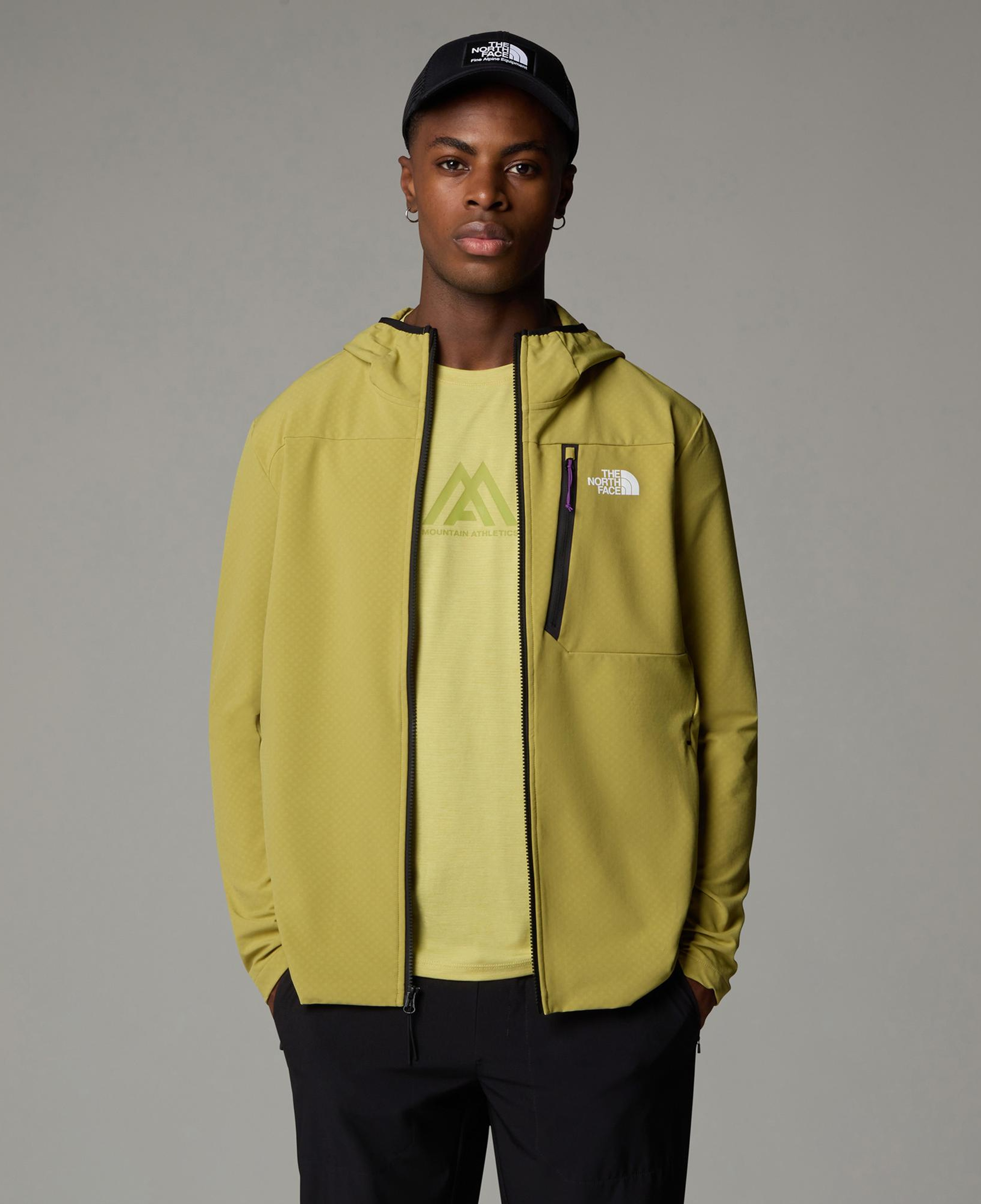 The North Face Ma Softshell Erkek Yeşil Outdoor Ceket