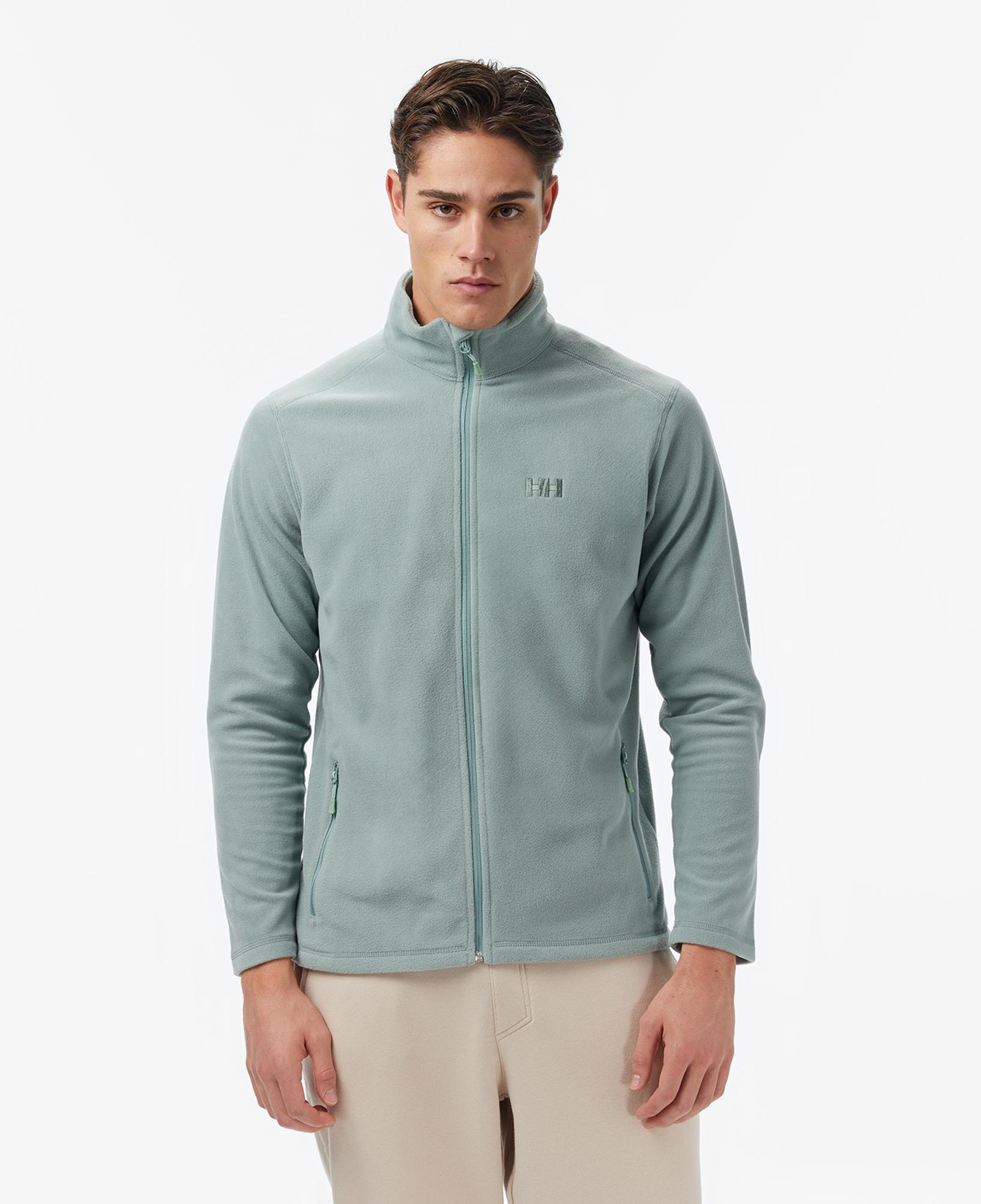 Helly Hansen Fullzip Erkek Yeşil Outdoor Polar Mont