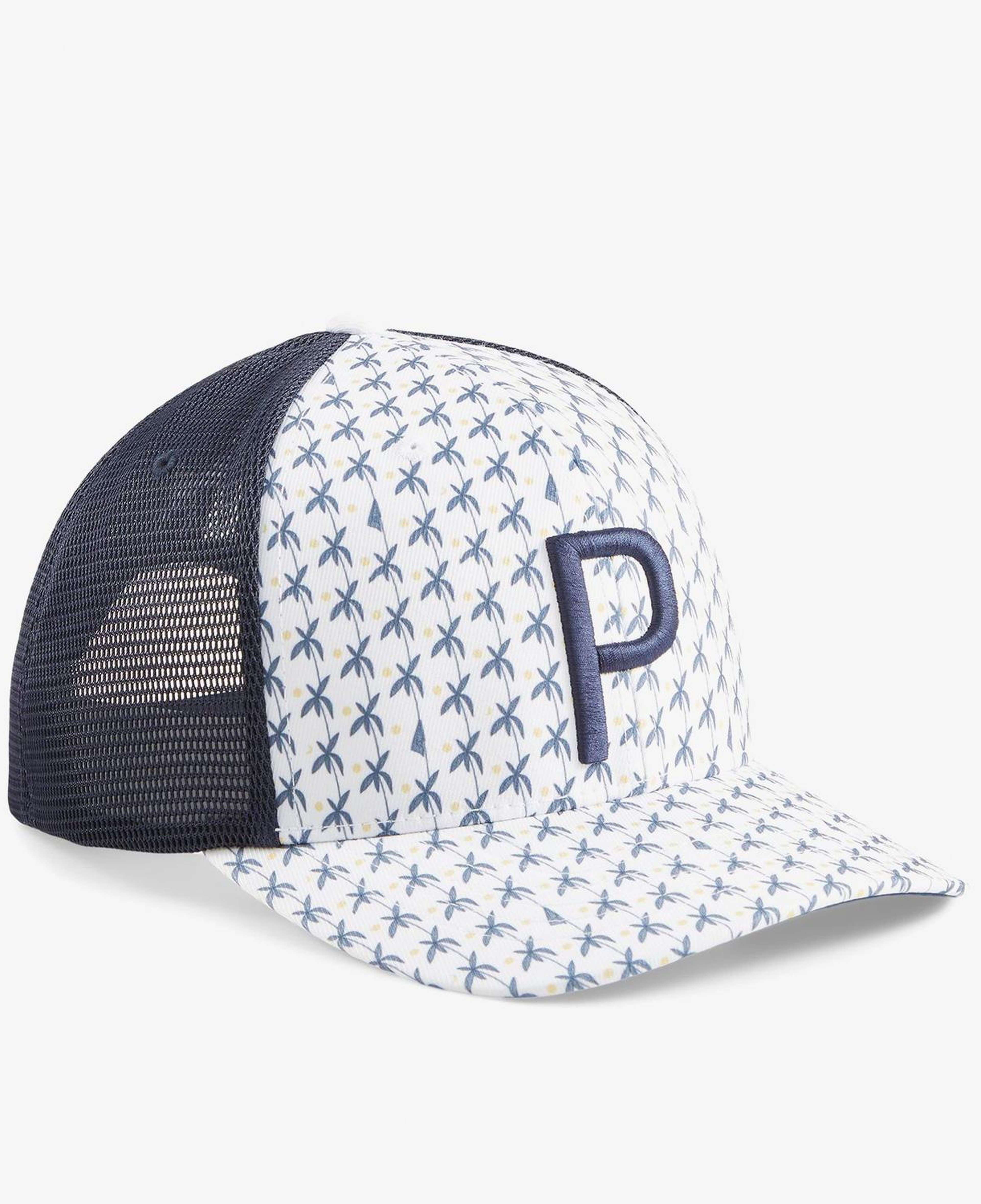 Puma Golf Pins & Palms Trucker P  Unisex Beyaz Şapka