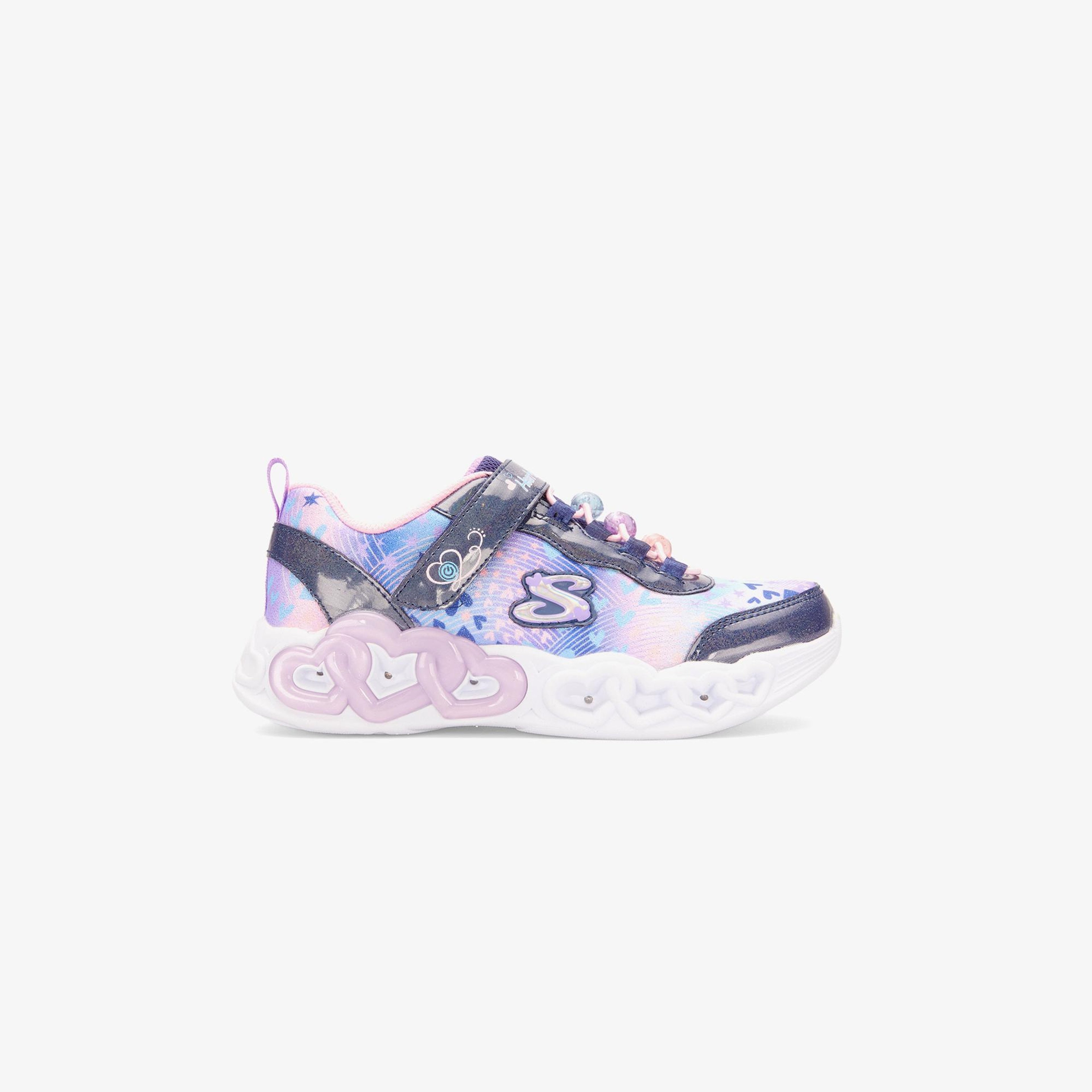 Skechers Infinite Heart Lights Çocuk Renkli Spor Ayakkabı