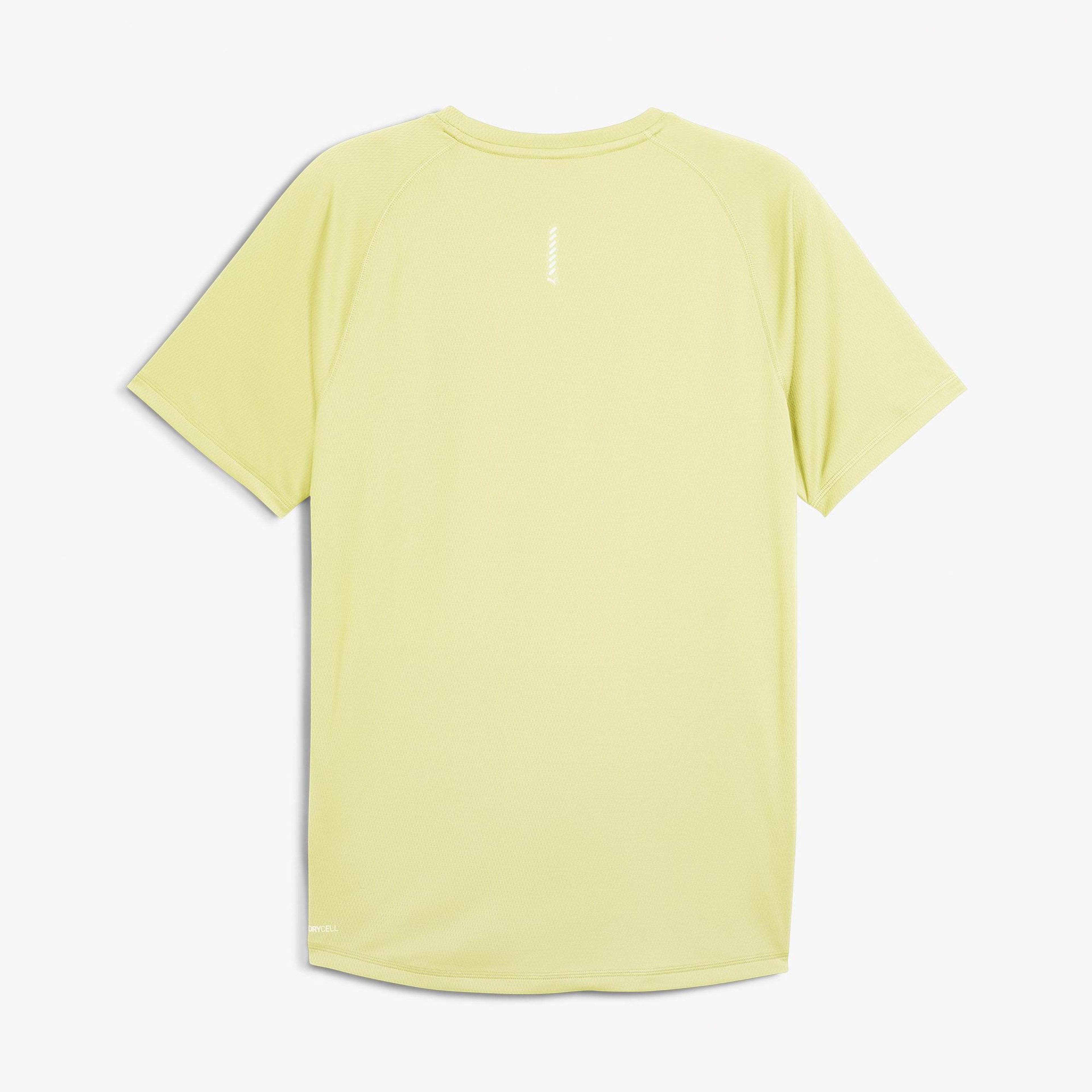 Puma Run Velocity (Poly) Erkek Sarı Koşu T-Shirt