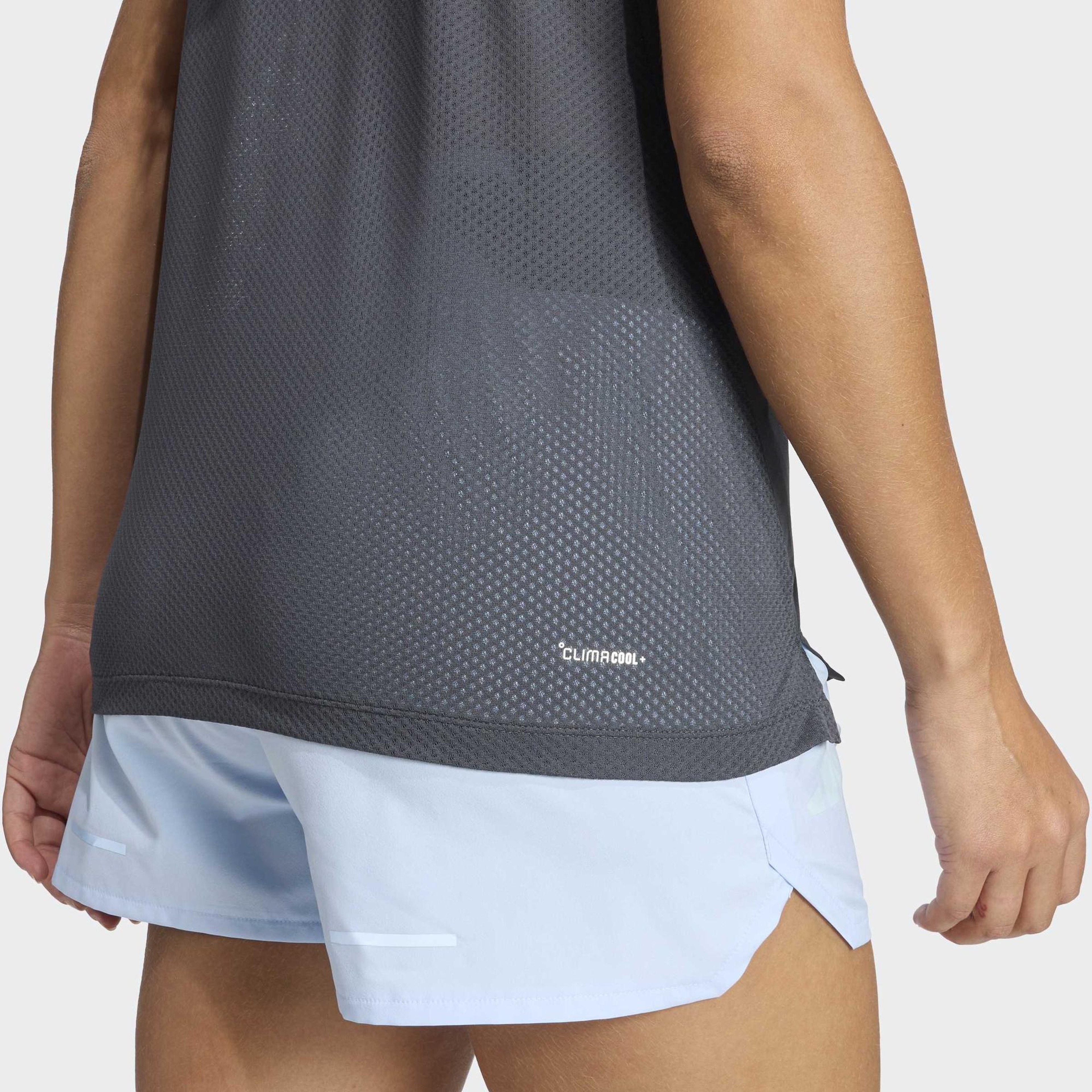 adidas Terrex Xperior Climacool+ Kadın Gri Koşu T-Shirt