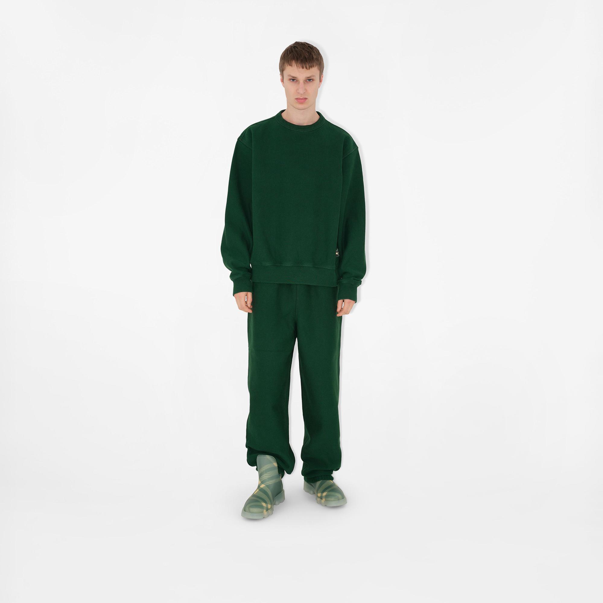 Burberry Erkek Yeşil Sweatshirt