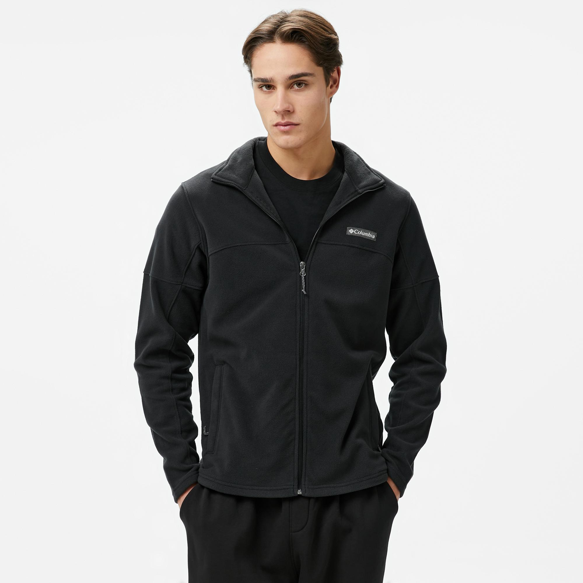 Columbia Basin Trail III Full Zip Erkek Siyah Outdoor Polar