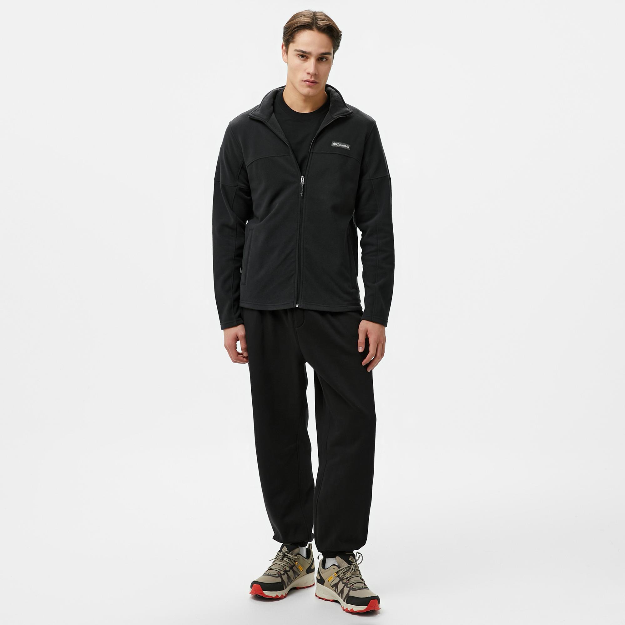 Columbia Basin Trail III Full Zip Erkek Siyah Outdoor Polar