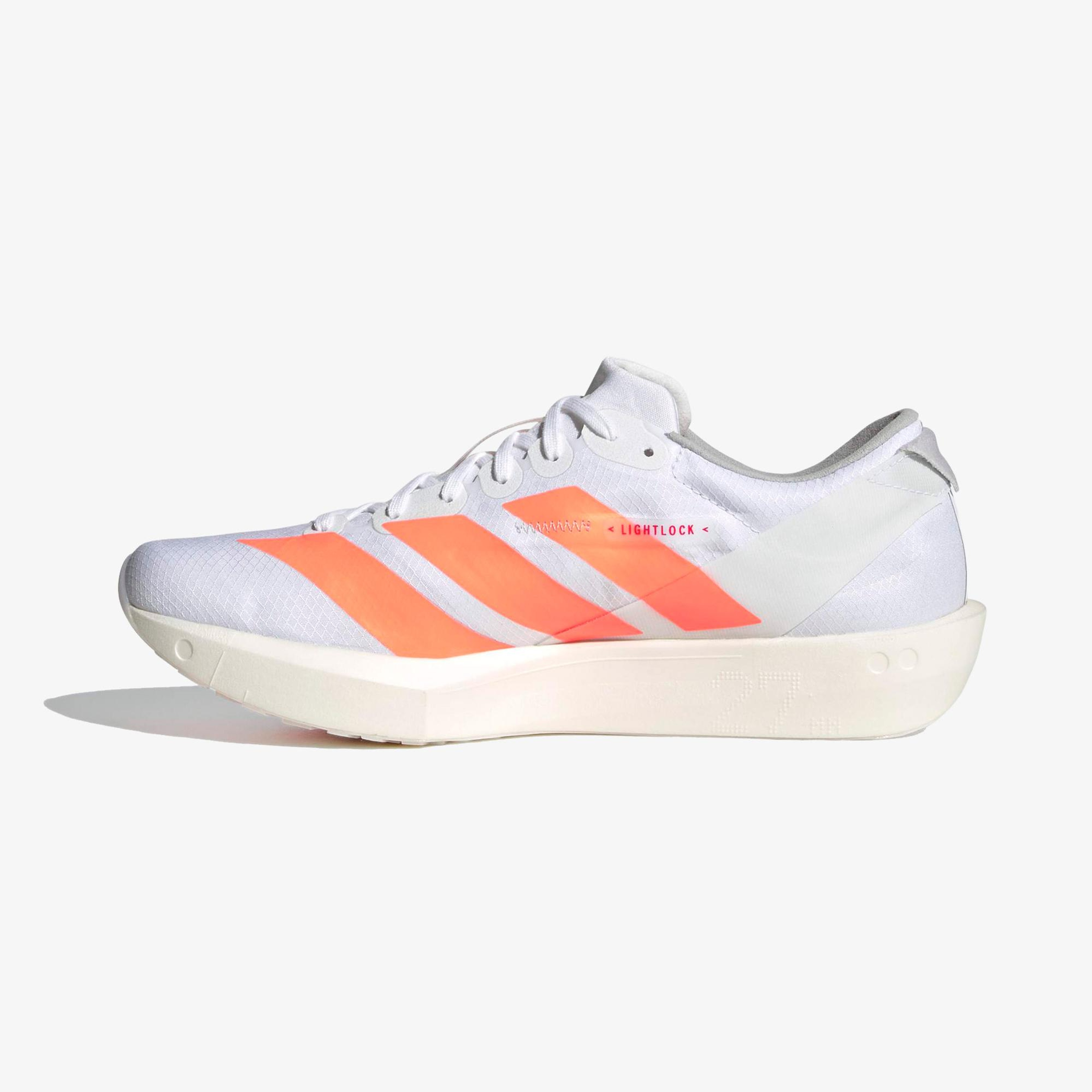 adidas Adizero Adios 9 Kadın Beyaz Koşu Ayakkabısı