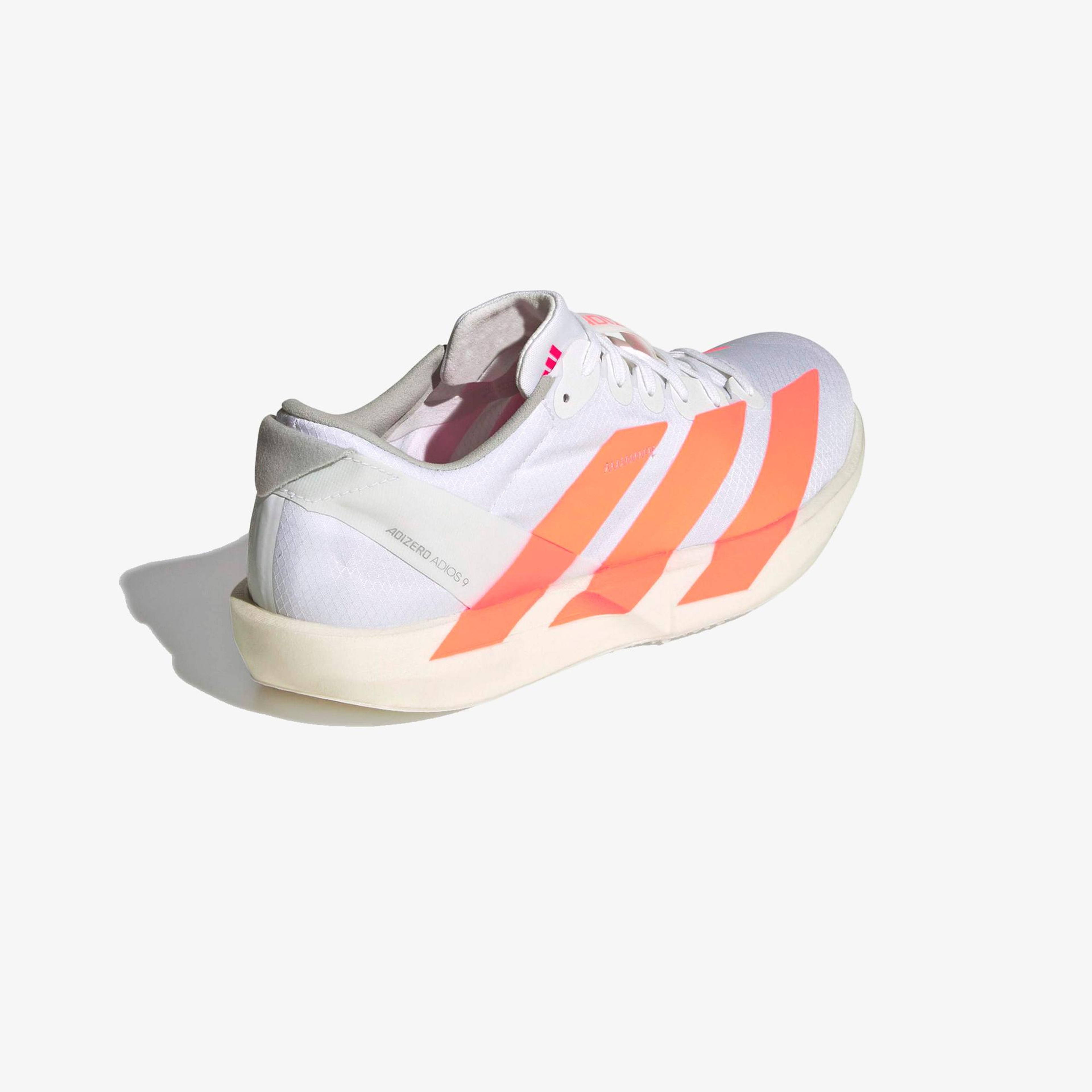 adidas Adizero Adios 9 Kadın Beyaz Koşu Ayakkabısı