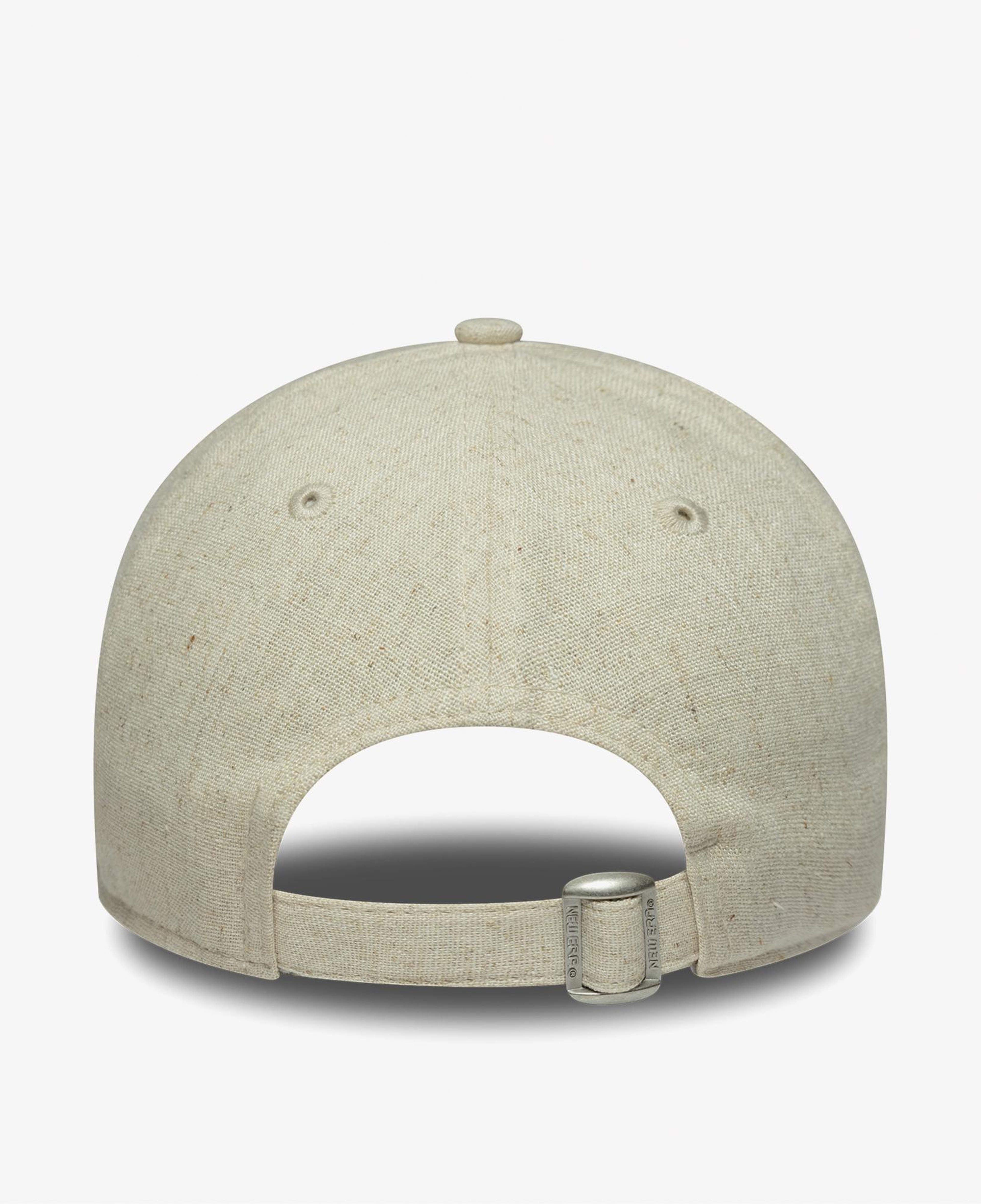 New Era 9Forty New York Yankes Mlb Linen Kadın Krem Şapka