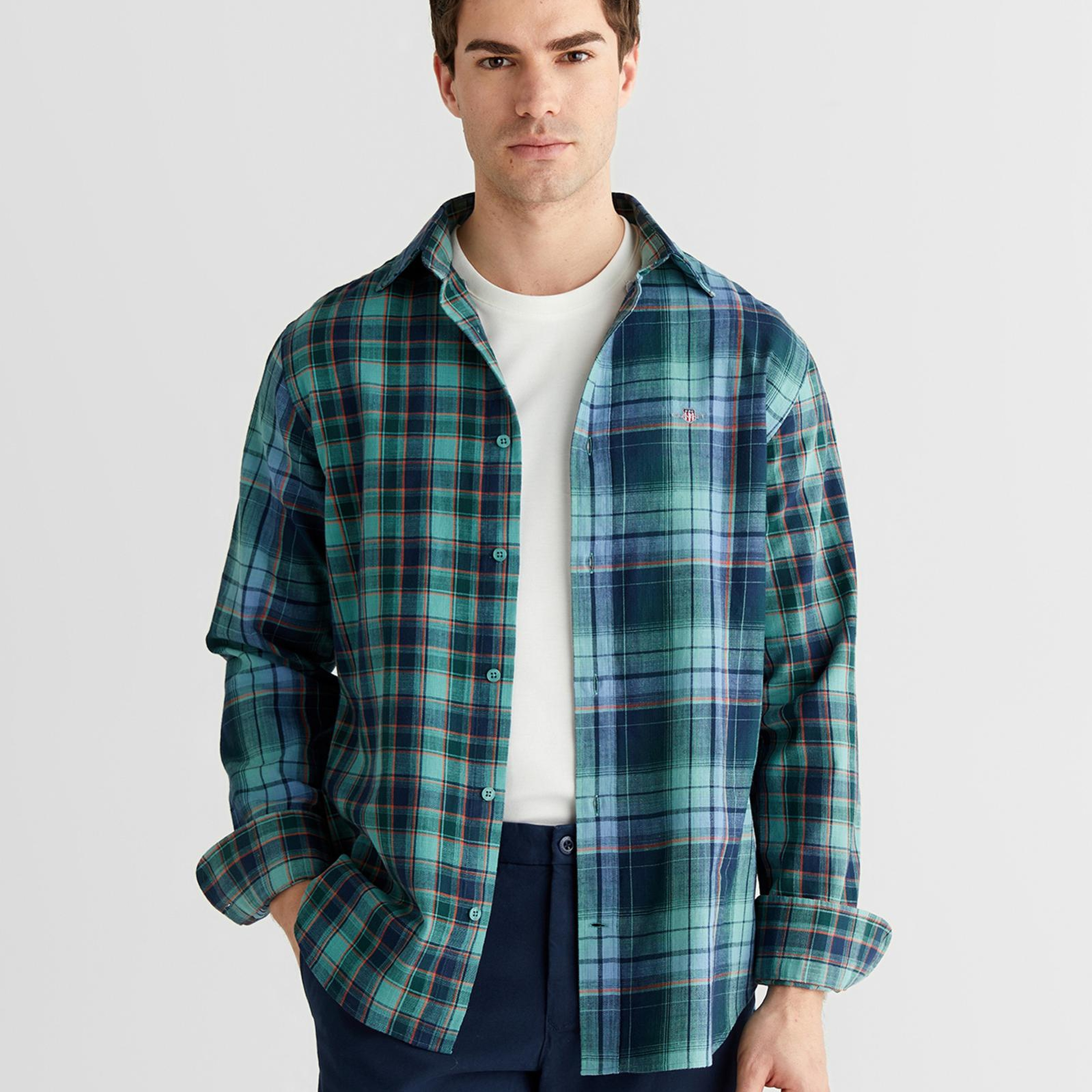 Patchwork gant shirt