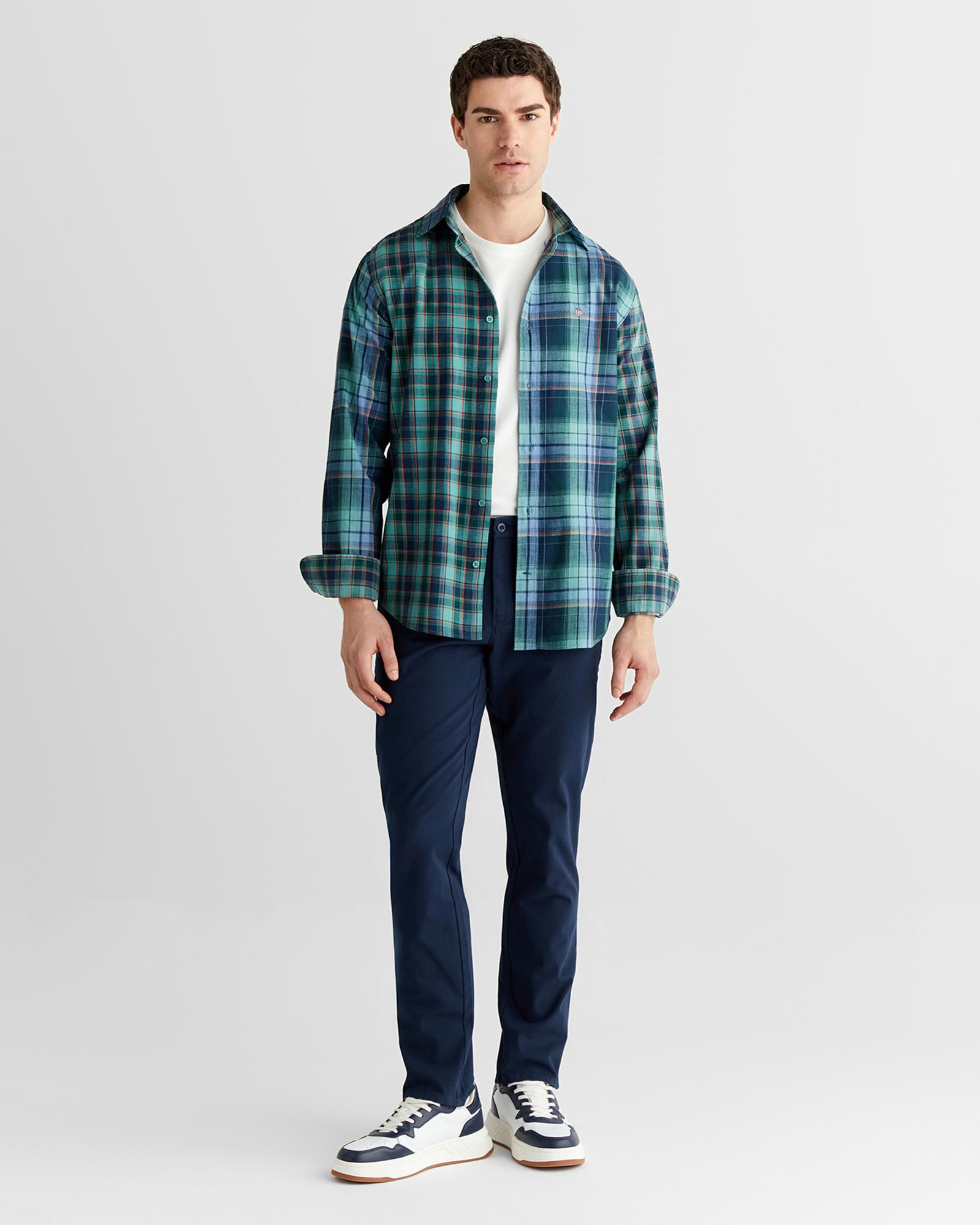 Patchwork gant shirt