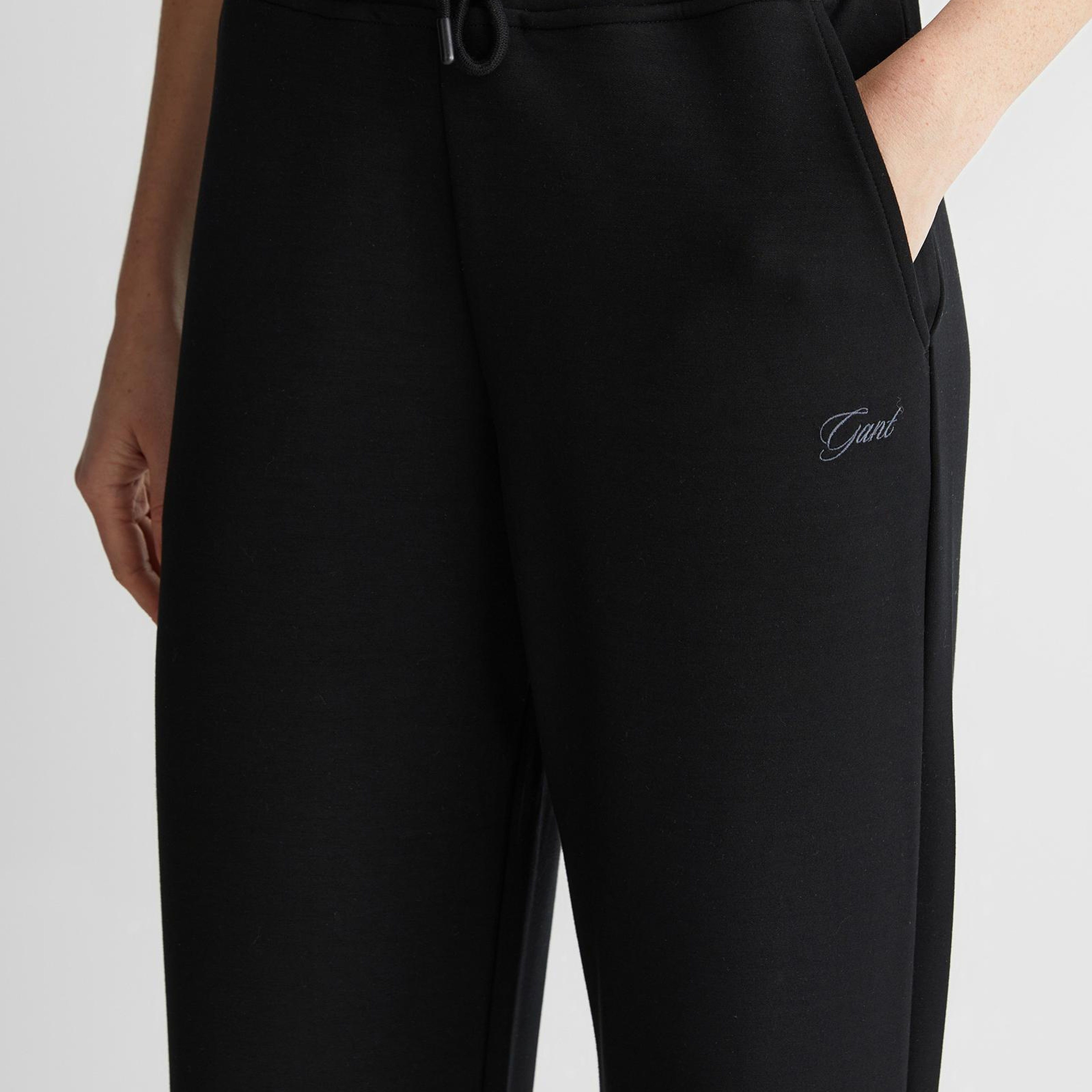 GANT Kadın Siyah Standart Fit  Eşofman Altı