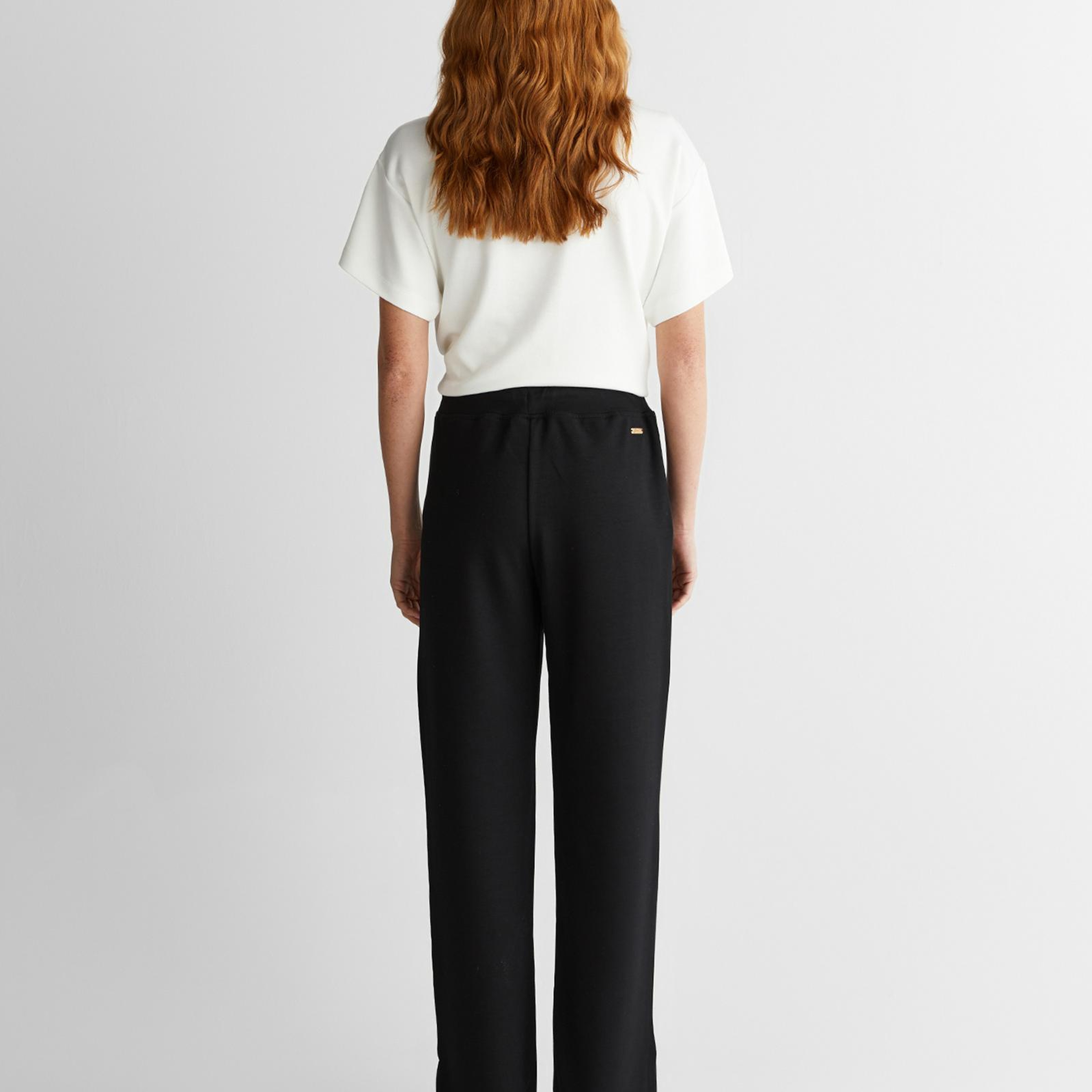 GANT Kadın Siyah Standart Fit  Eşofman Altı