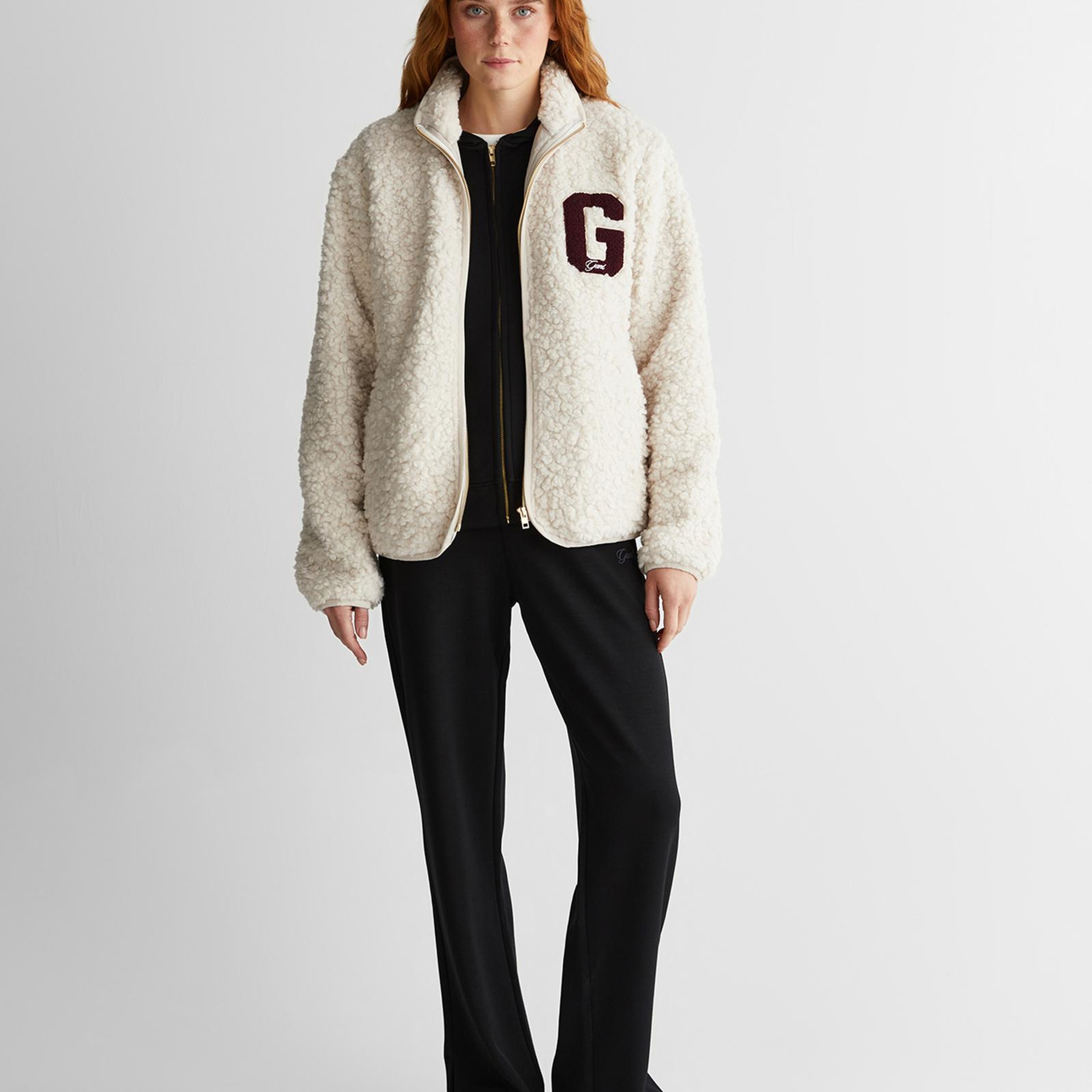 GANT Kadın Siyah Standart Fit  Eşofman Altı