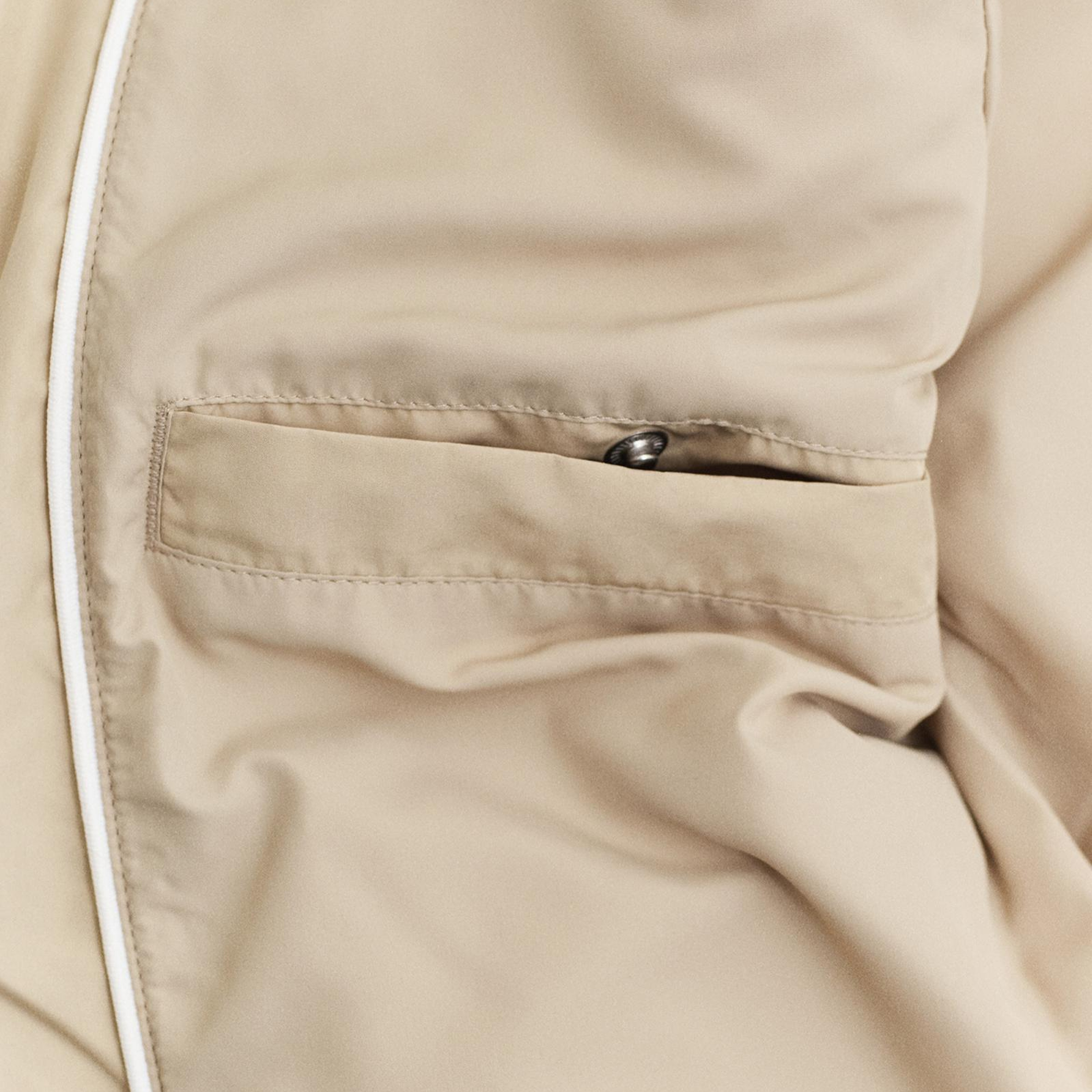 GANT Erkek Bej Dik Yaka Logolu Ceket