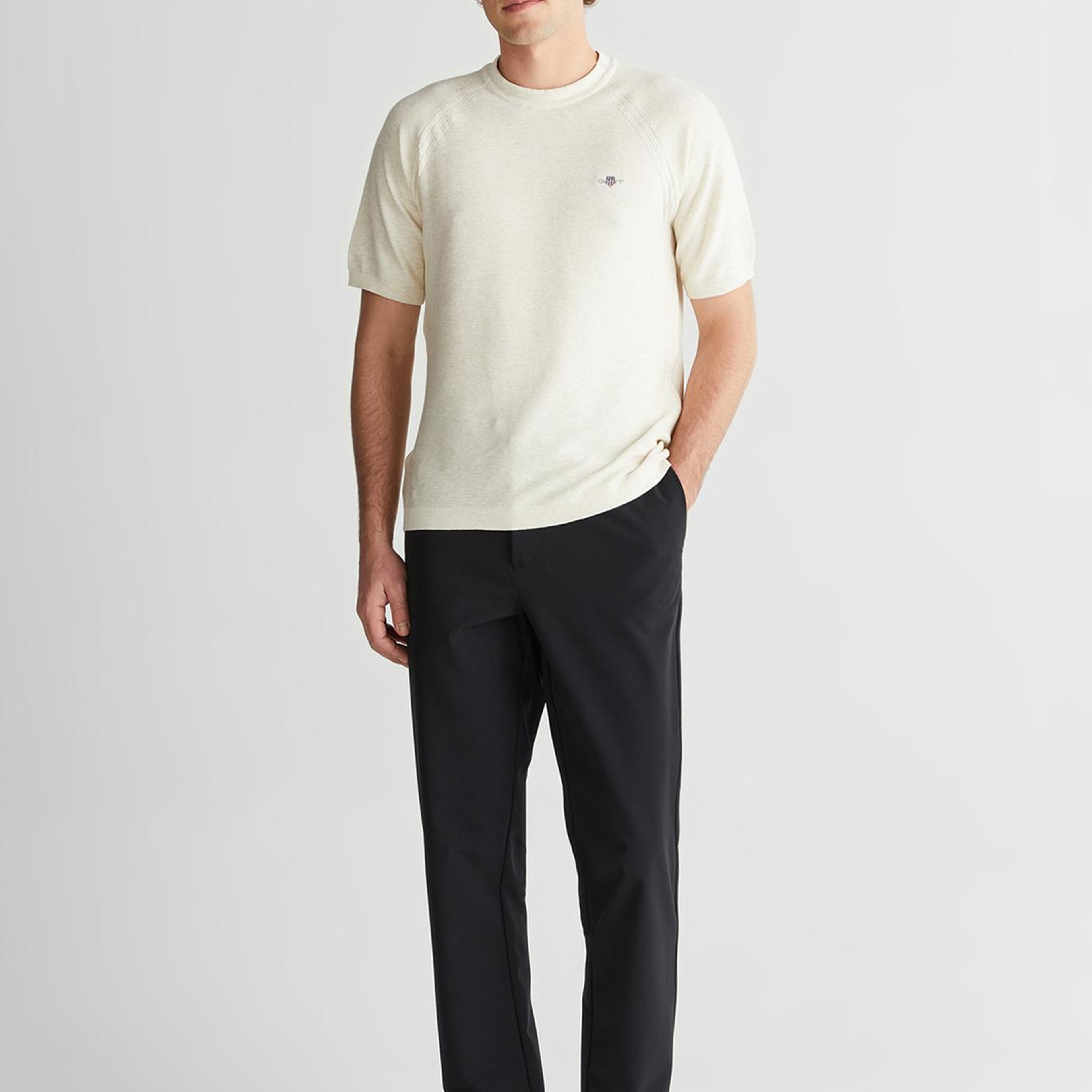 GANT Erkek Siyah Pantolon