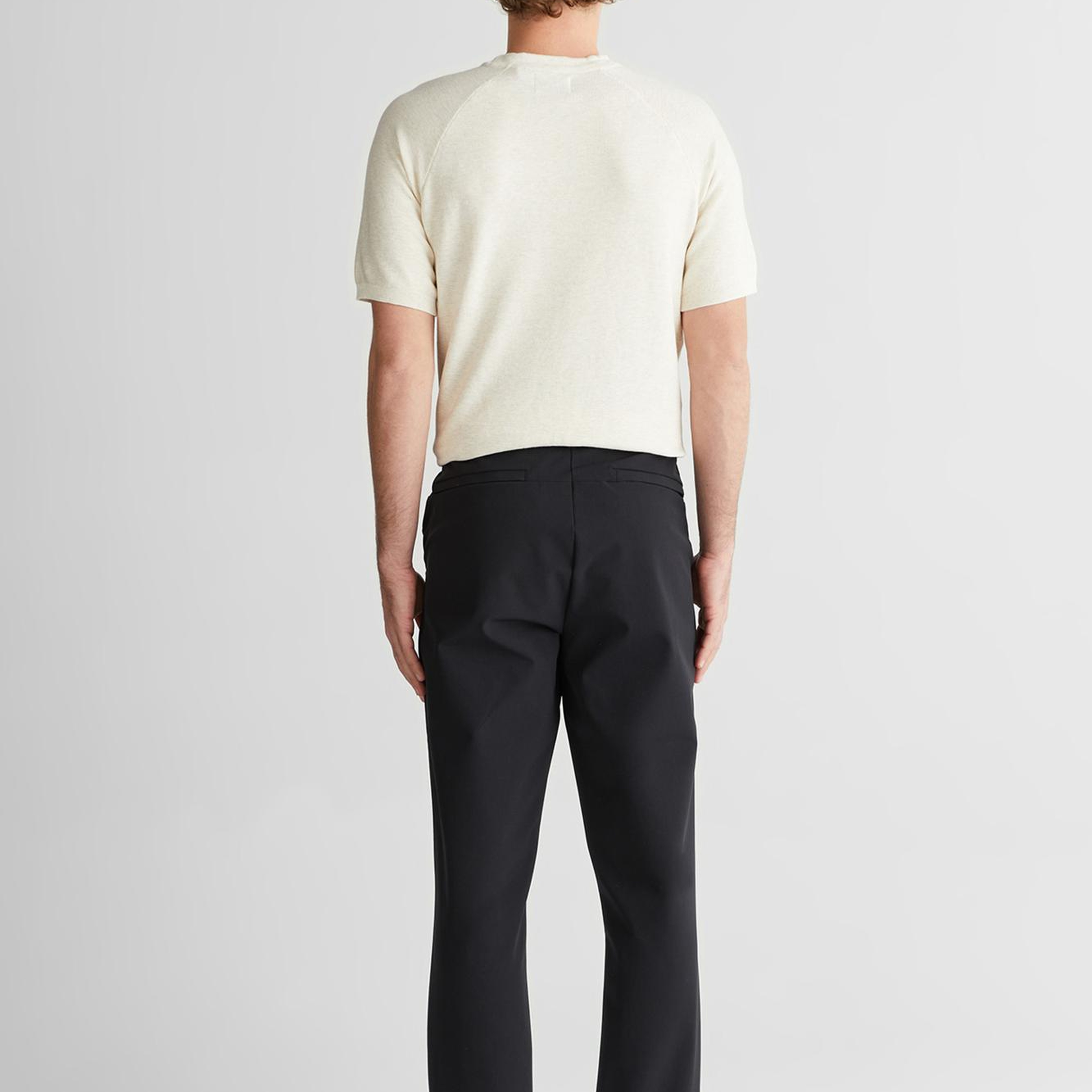 GANT Erkek Siyah Pantolon