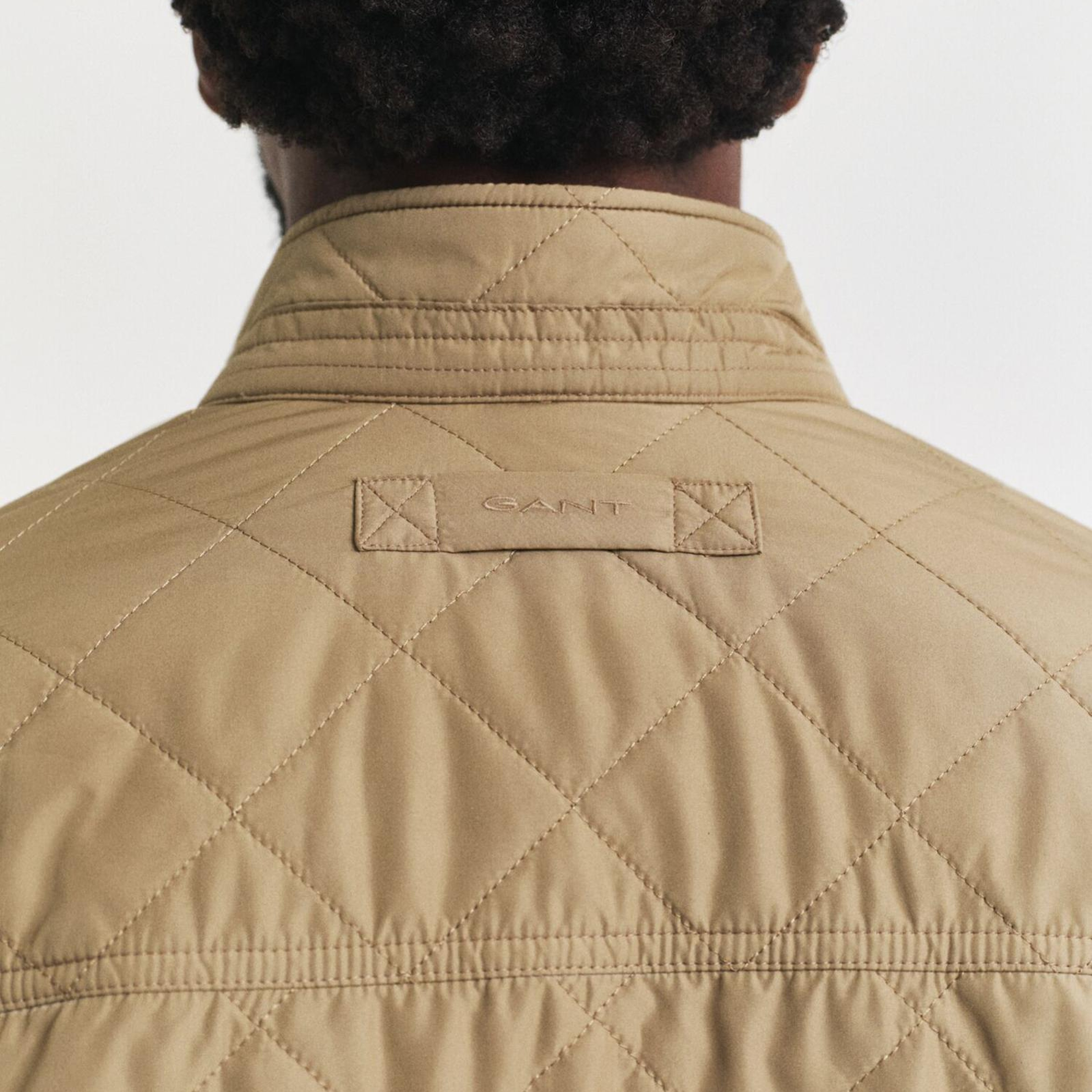 GANT Erkek Bej Regular Fit Fermuarlı Mont