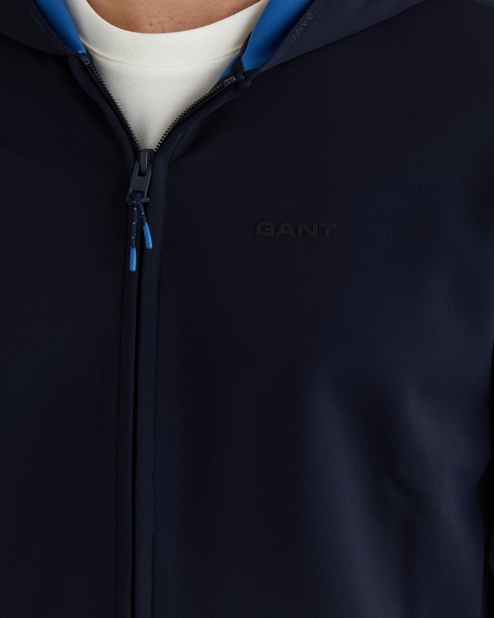 GANT Erkek Lacivert Regular Fit Fermuarlı Ceket