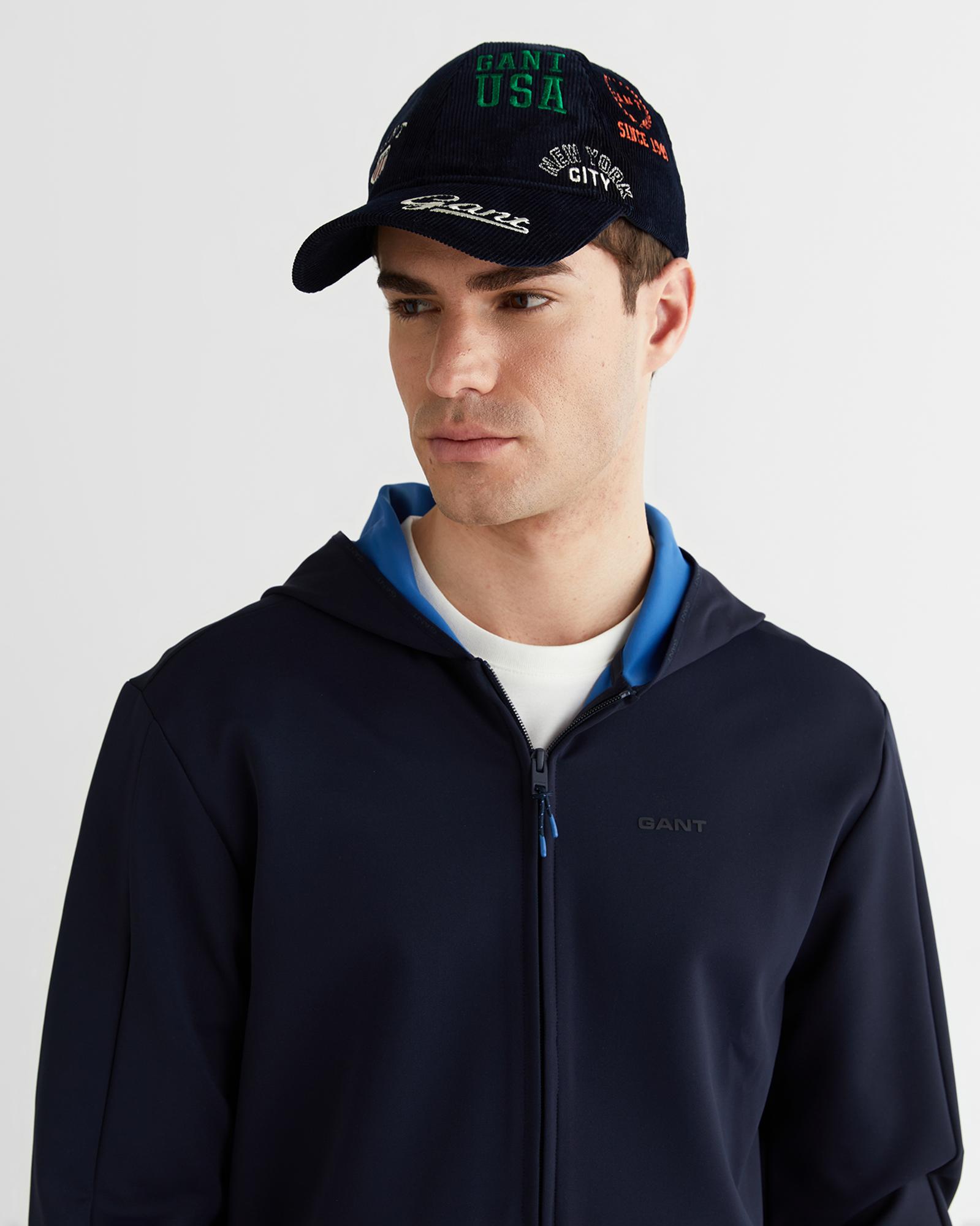 GANT Erkek Lacivert Regular Fit Fermuarlı Ceket