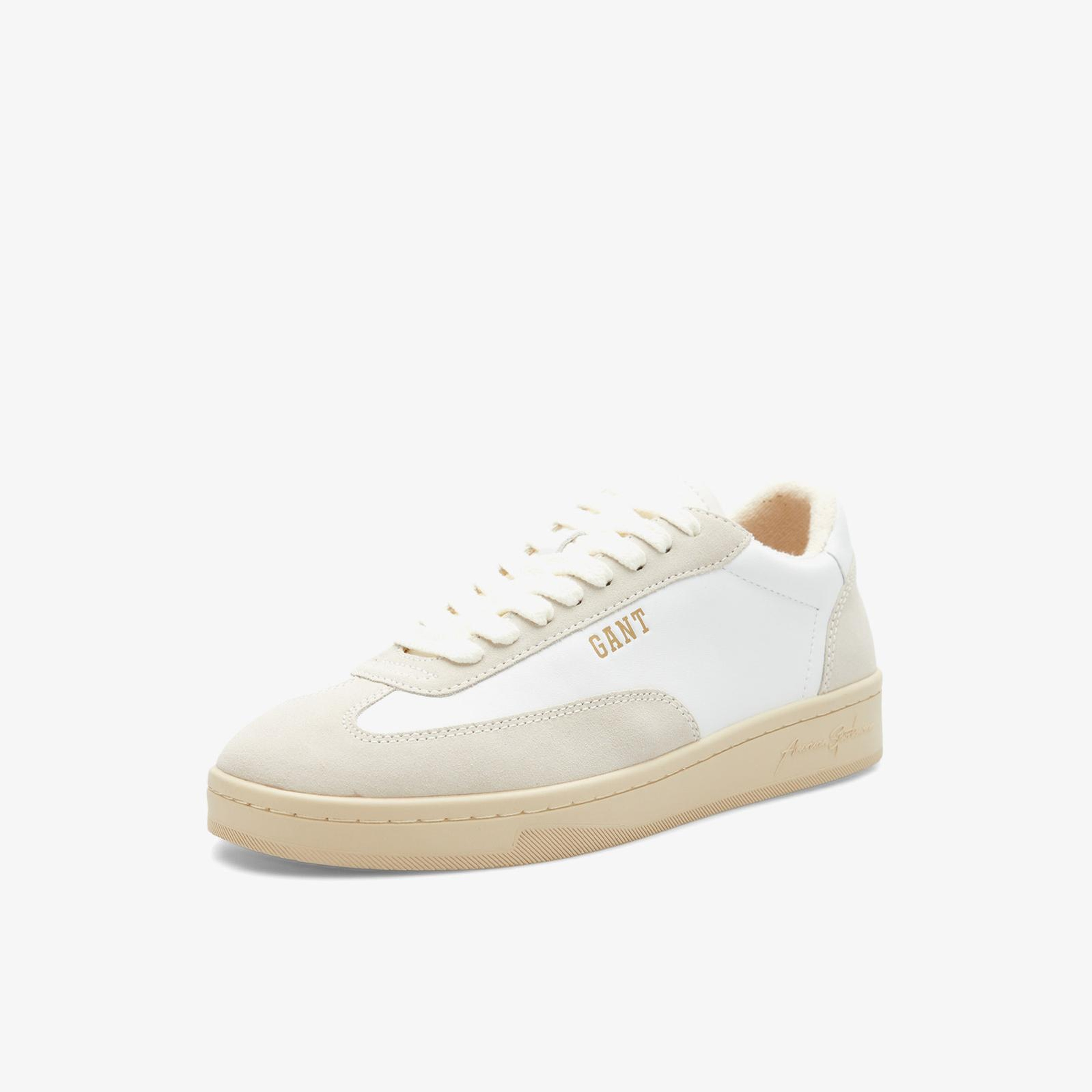 GANT Erkek Beyaz Standart Fit Sneaker
