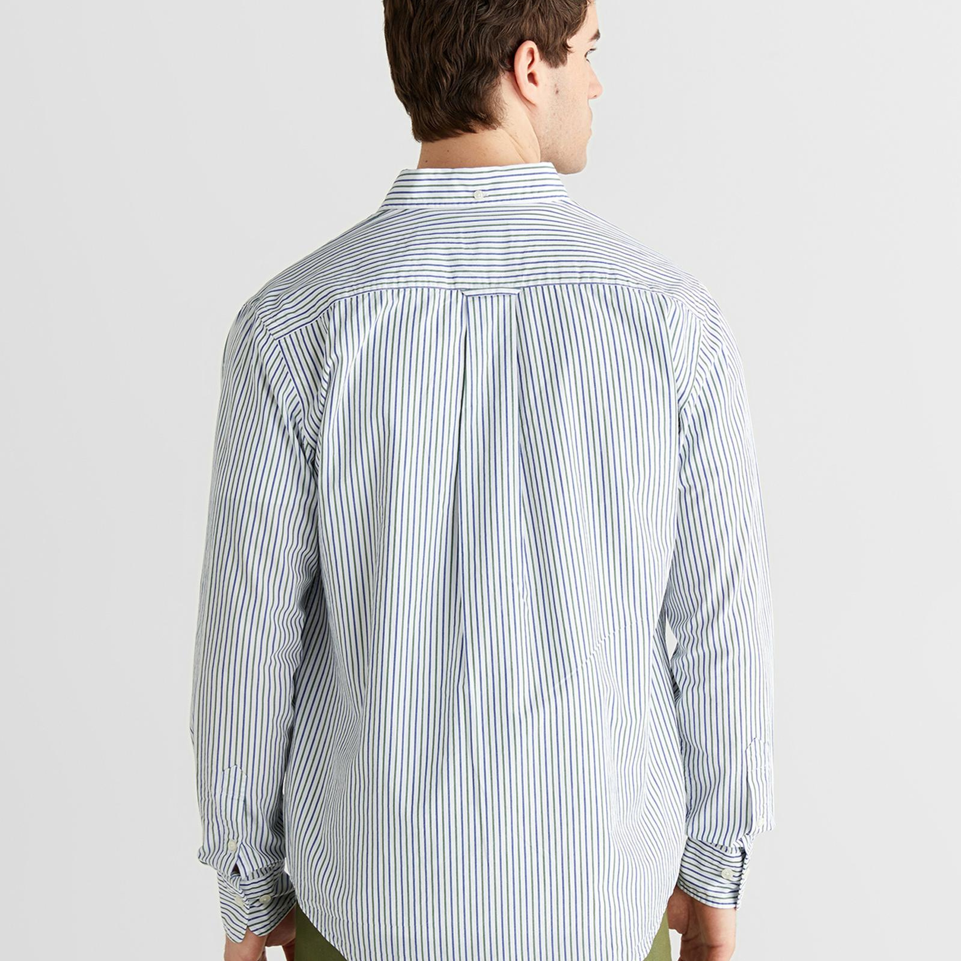 GANT Erkek Yeşil Regular Fit Düğmeli Gömlek