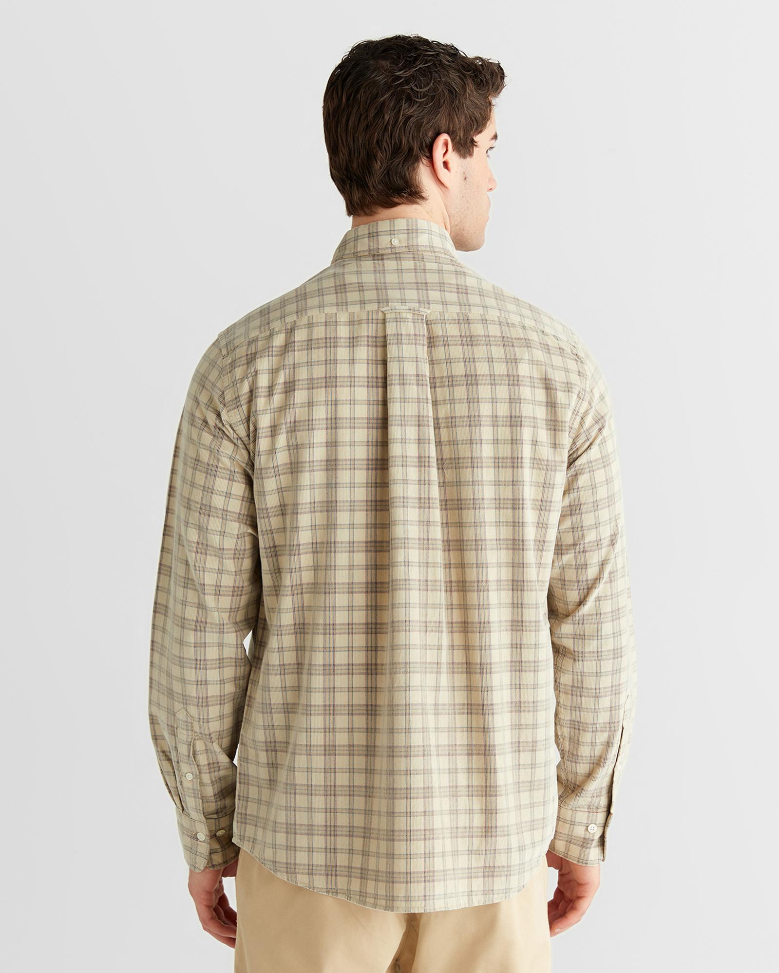 GANT Erkek Bej Regular Fit Düğmeli Gömlek