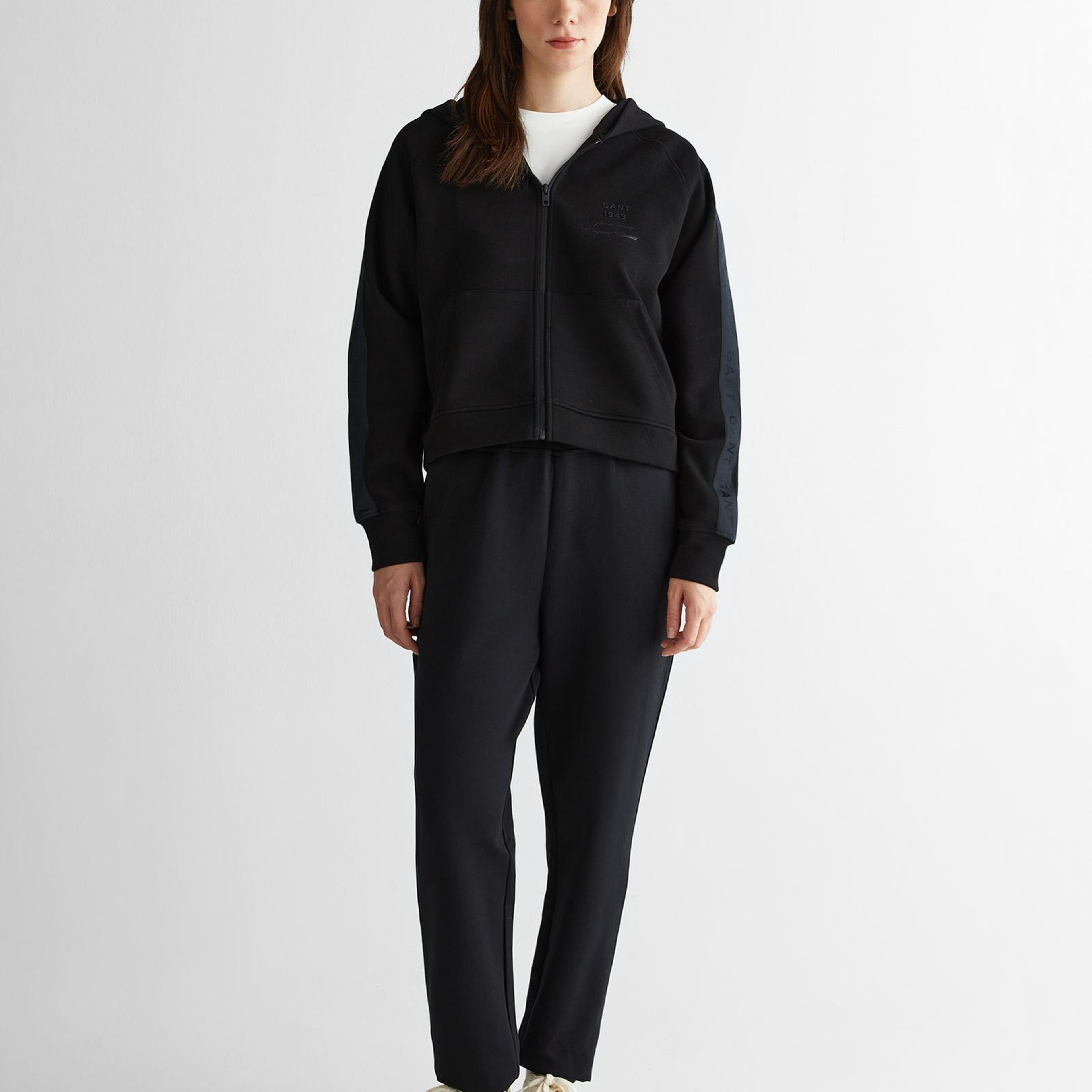 GANT Kadın Siyah Regular Fit Eşofman