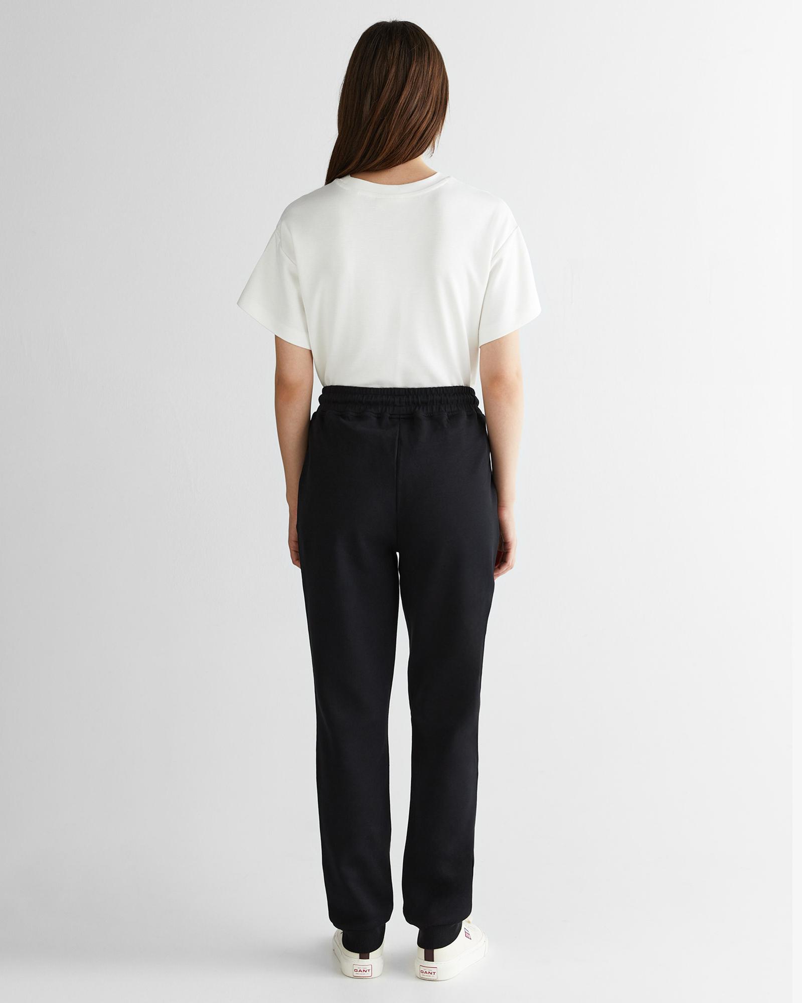 GANT Kadın Siyah Regular Fit Eşofman