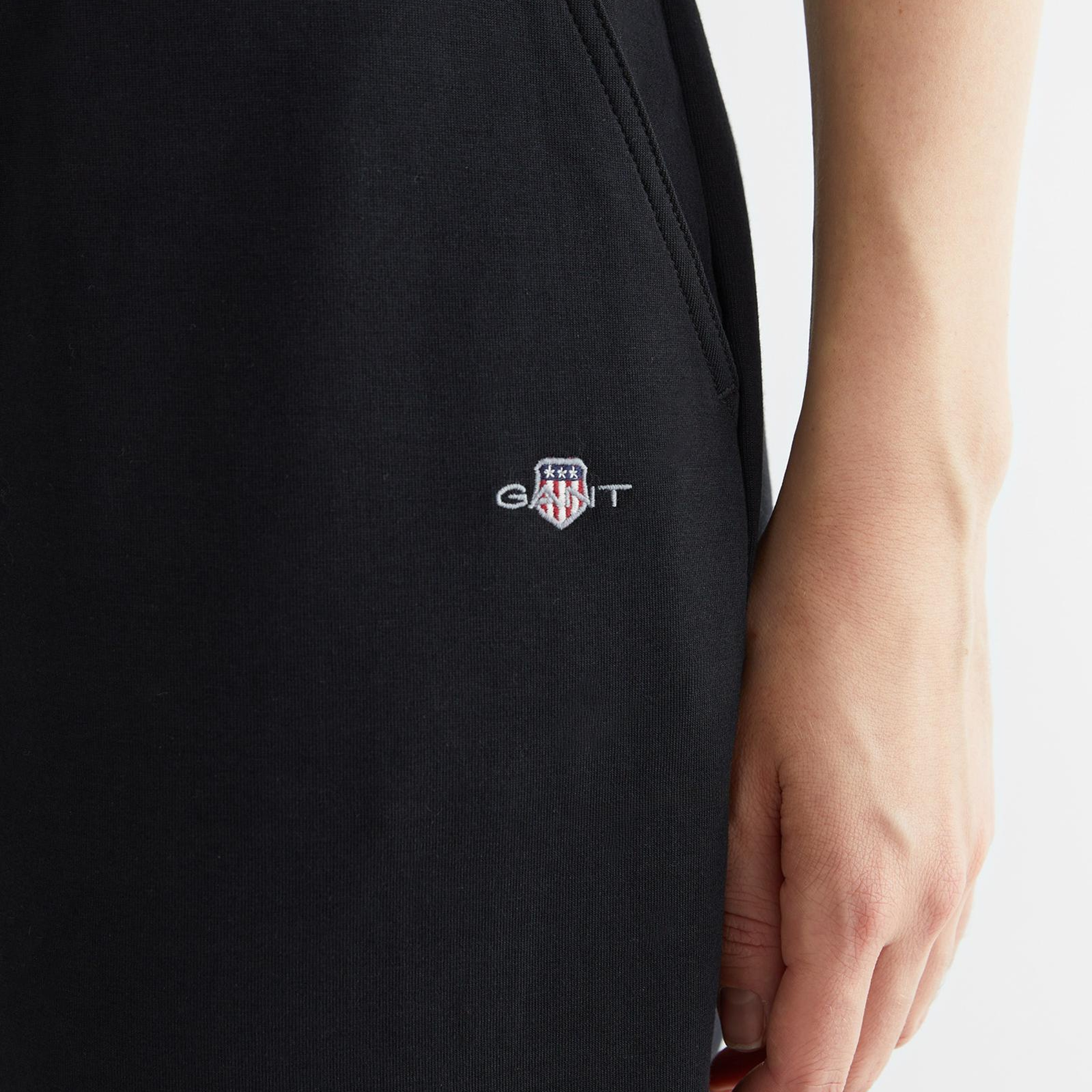 GANT Kadın Siyah Regular Fit Eşofman