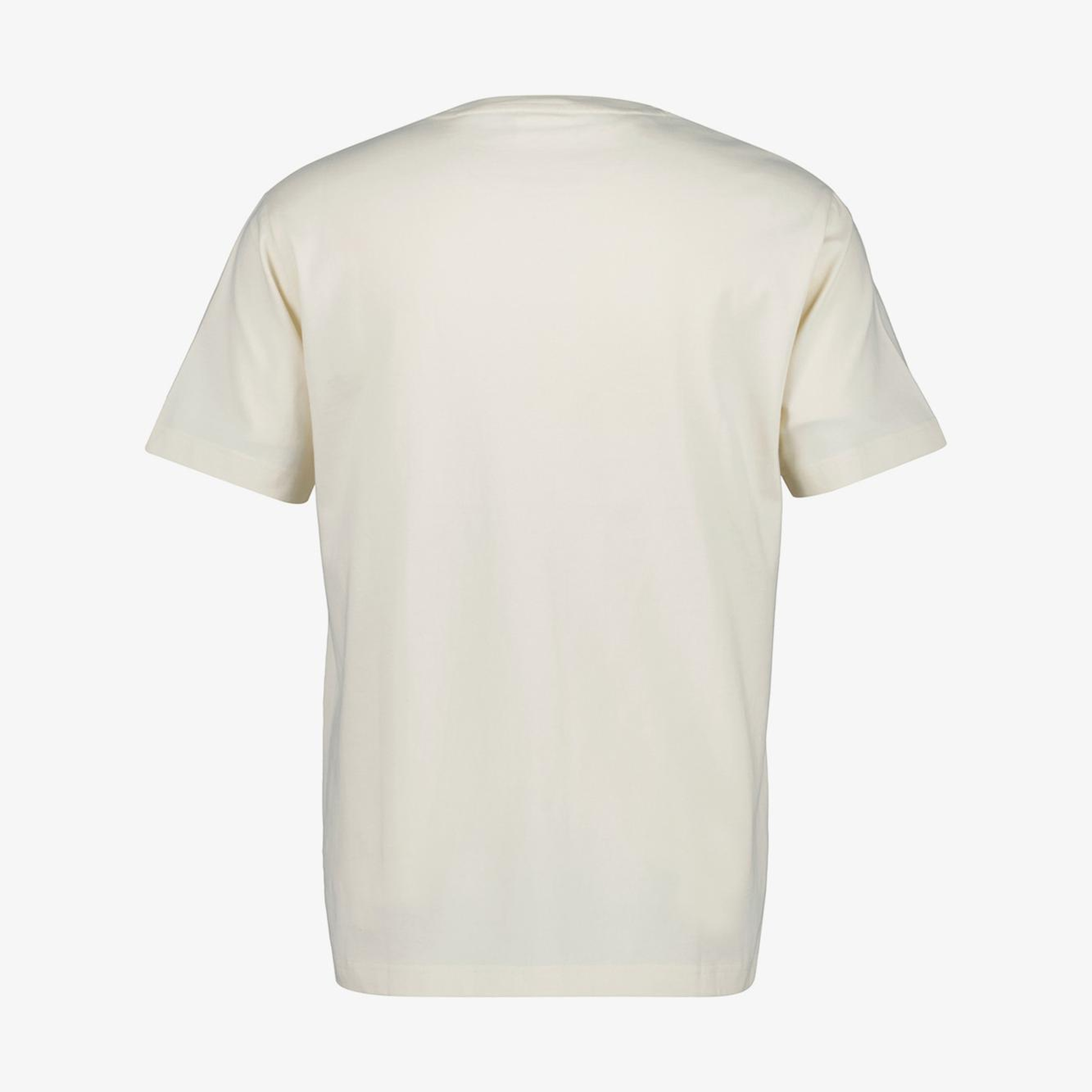 GANT Erkek Krem Bisiklet Yaka Regular Fit T-Shirt