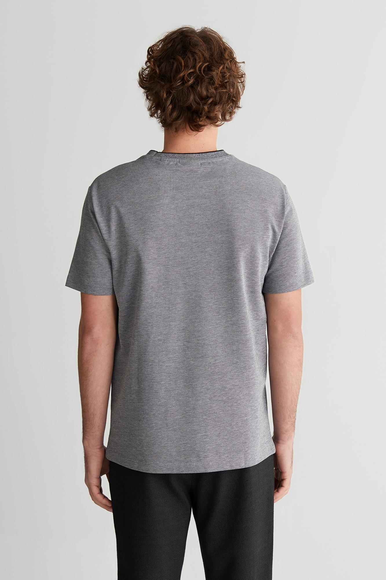 GANT Erkek Siyah Bisiklet Yaka Regular Fit T-Shirt