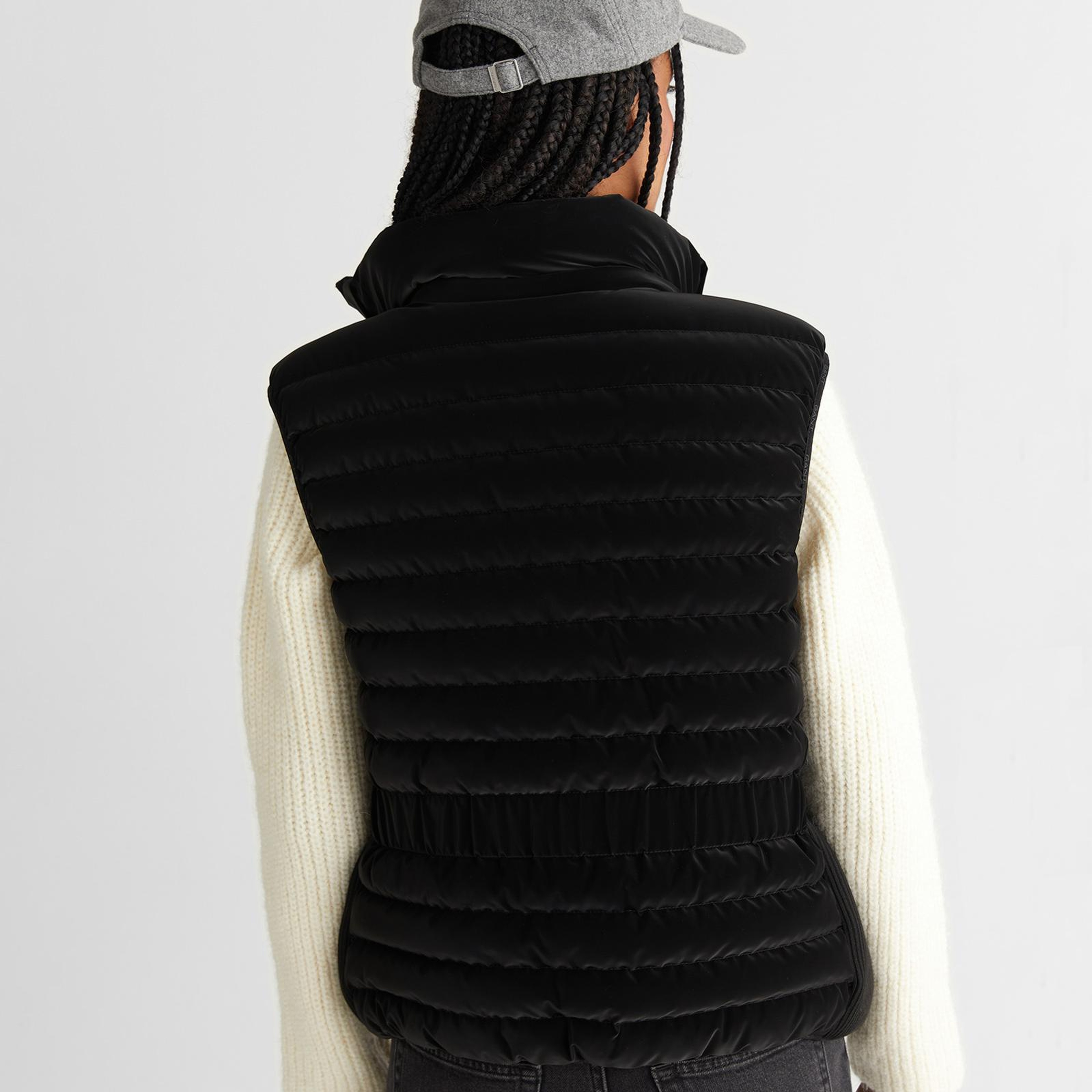 GANT Kadın Siyah Regular Fit Yelek