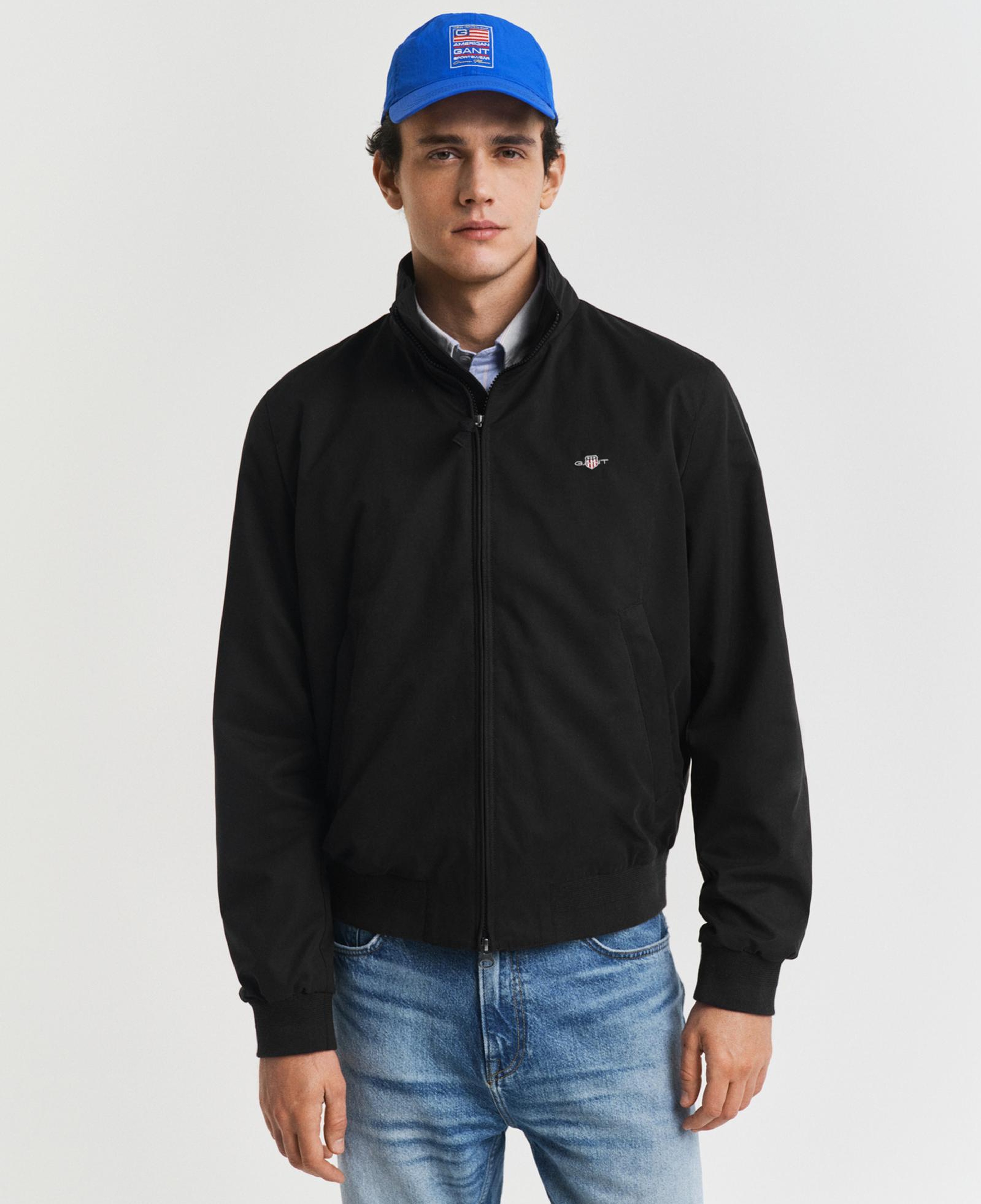 GANT Erkek Siyah Regular Fit Dik Yaka Ceket