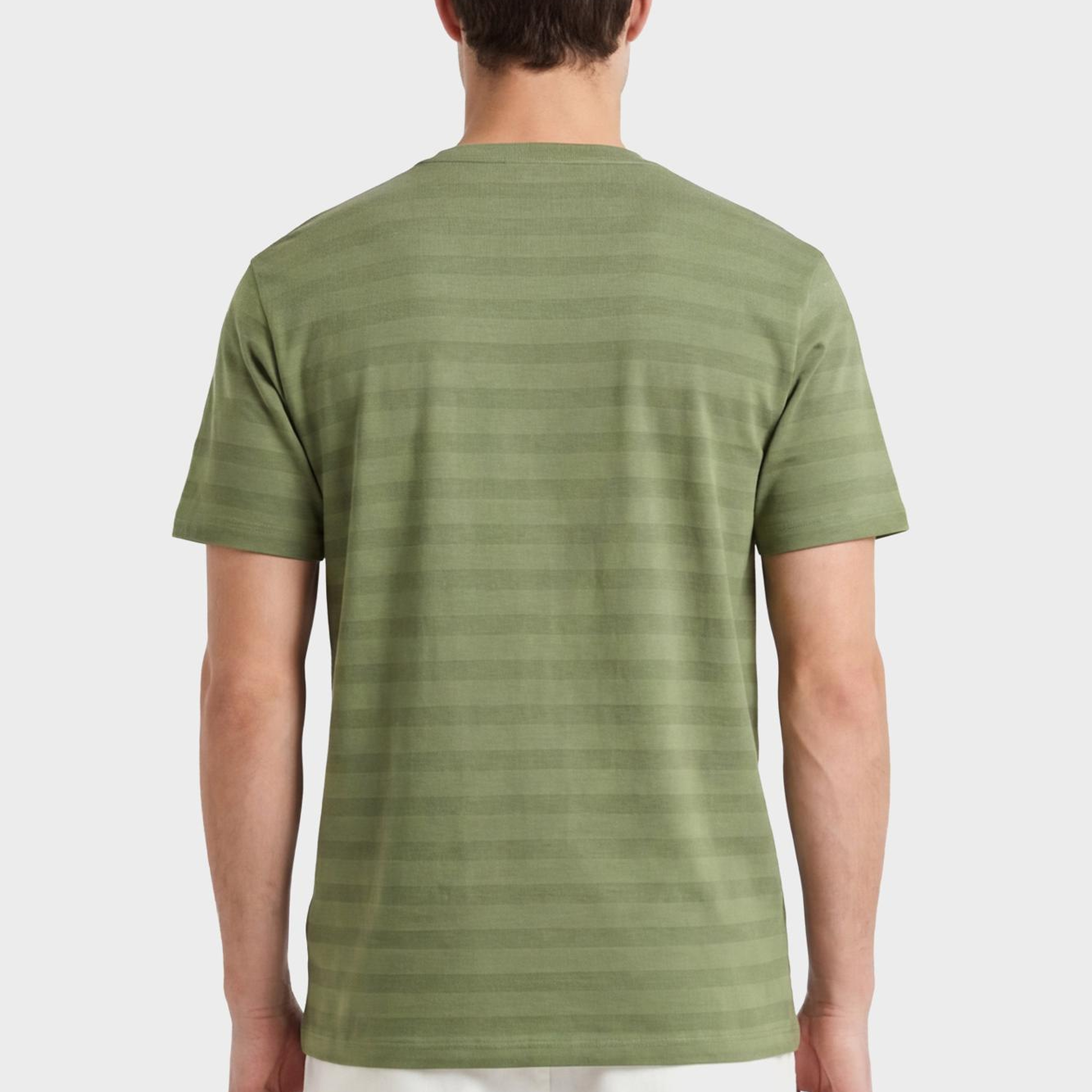 GANT Erkek Yeşil Bisiklet Yaka Regular Fit T-Shirt